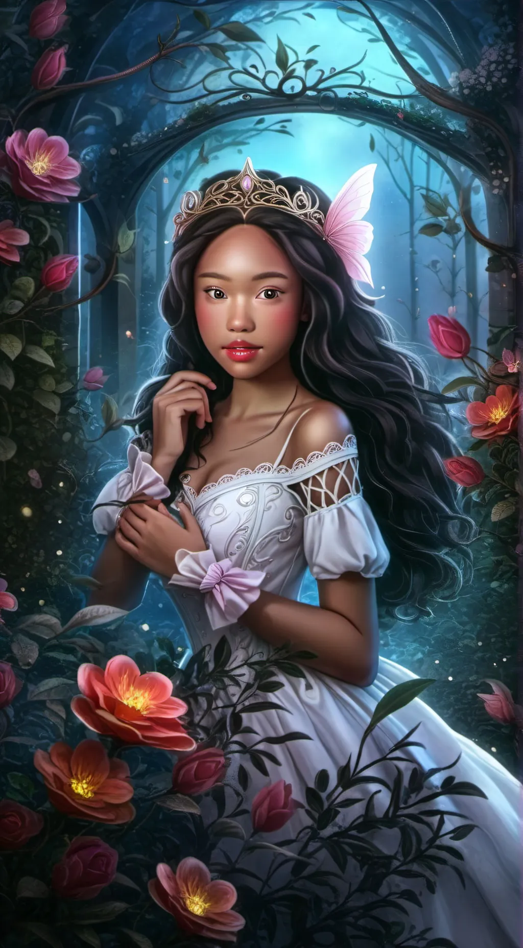 ai character: emma background