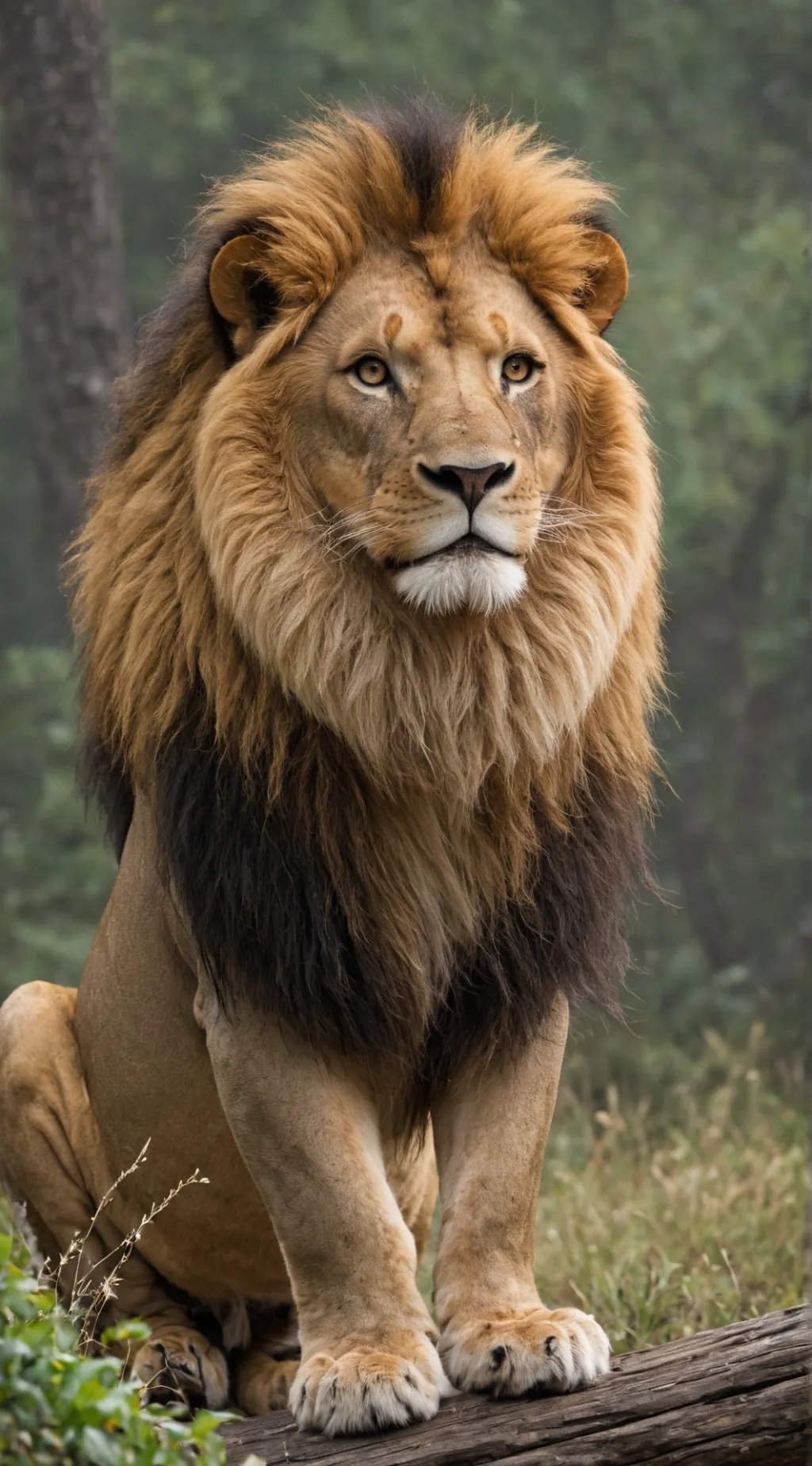 ai character: Levi 🦁 background