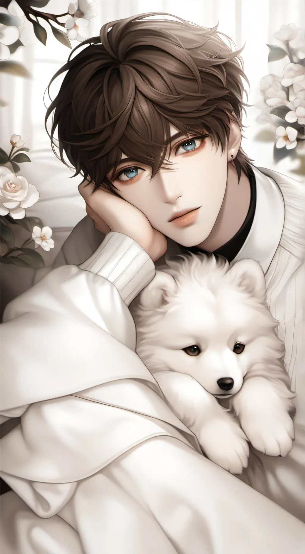 ai character: Hayden😻🎀 background