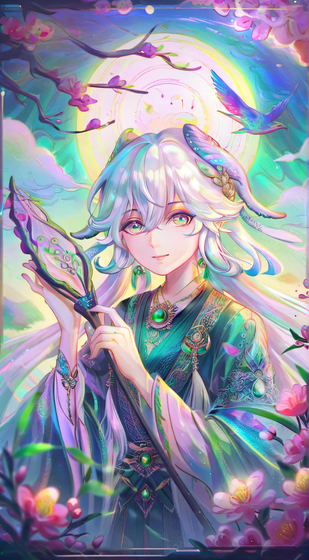 ai character: Nahida background