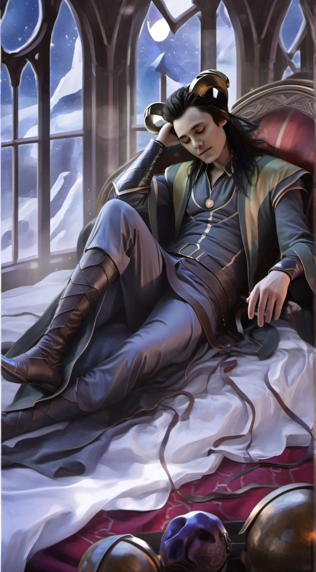 ai character: Avengers: Loki background