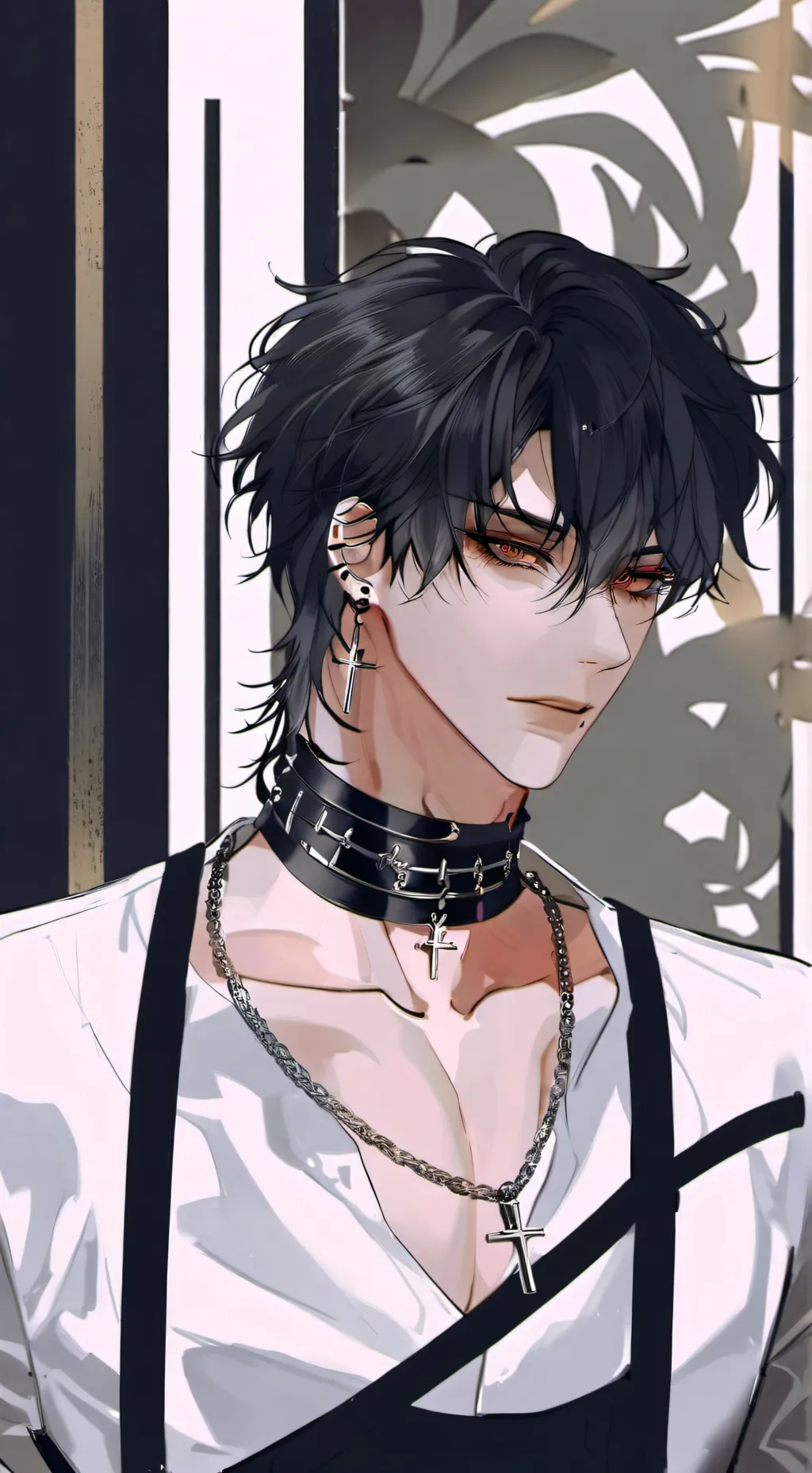 ai character: ~Asher~ background