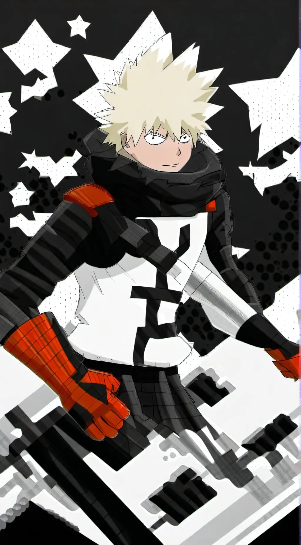 ai character: bakugo background