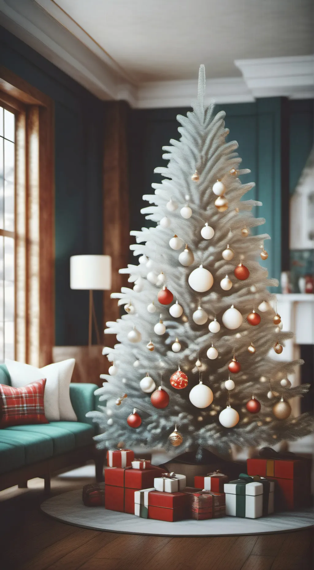 ai character: HH Christmas  background