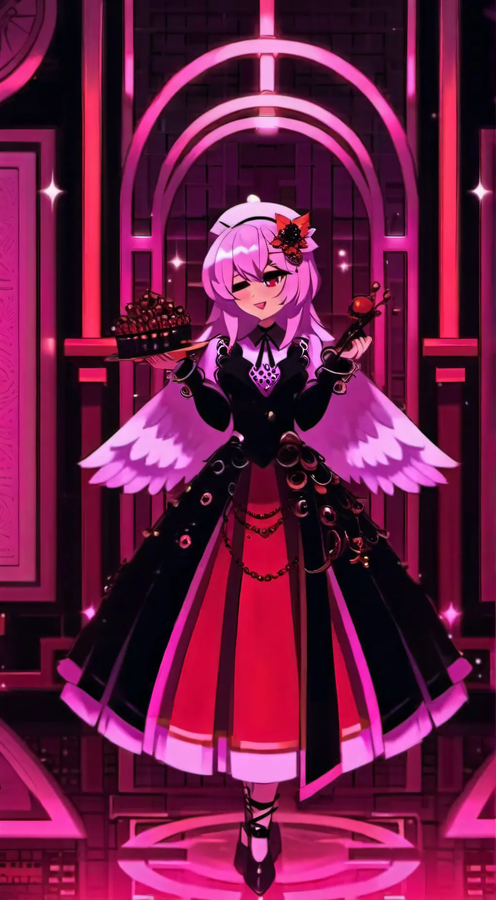 ai character: vivían y sister background