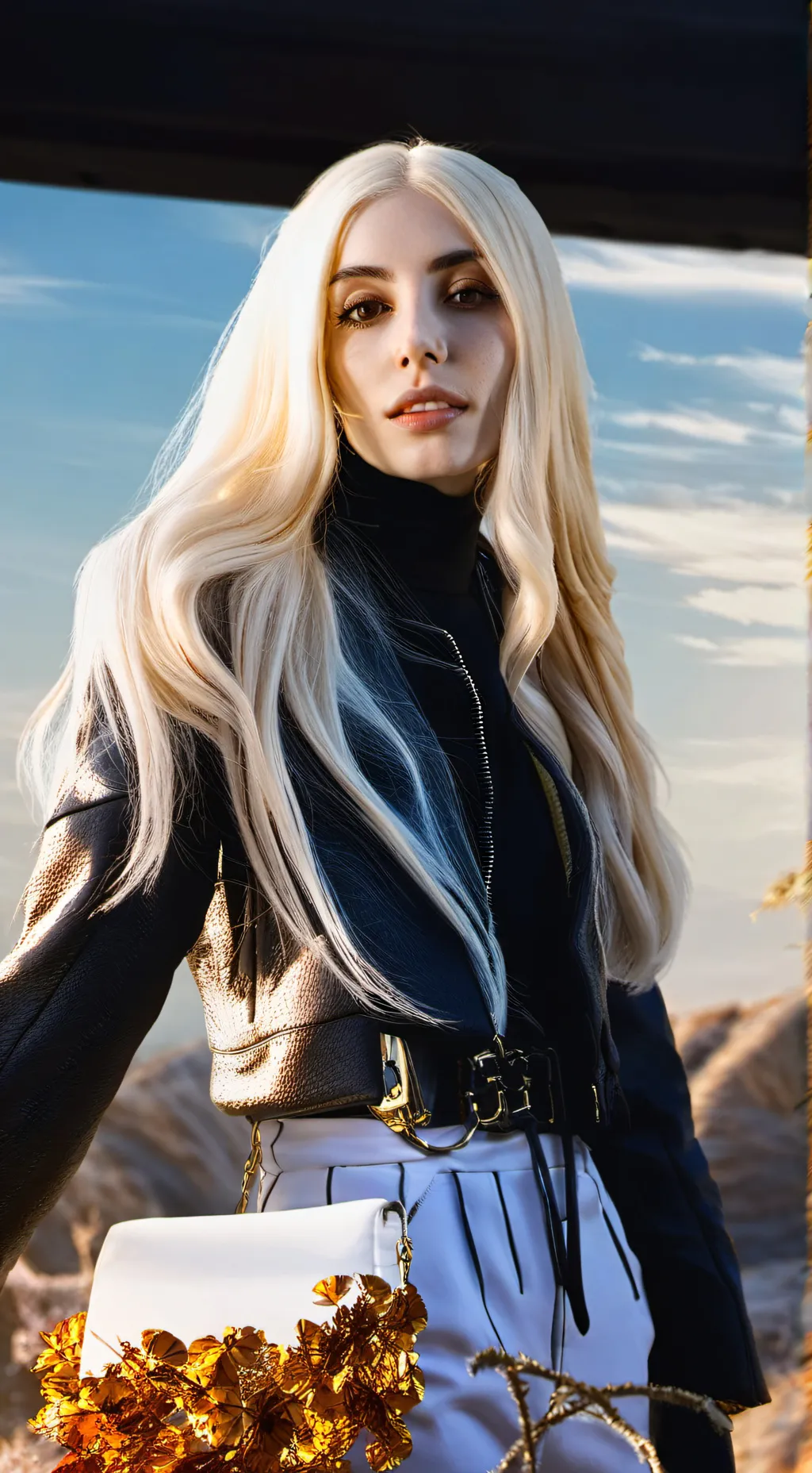 ai character: Ava Max background