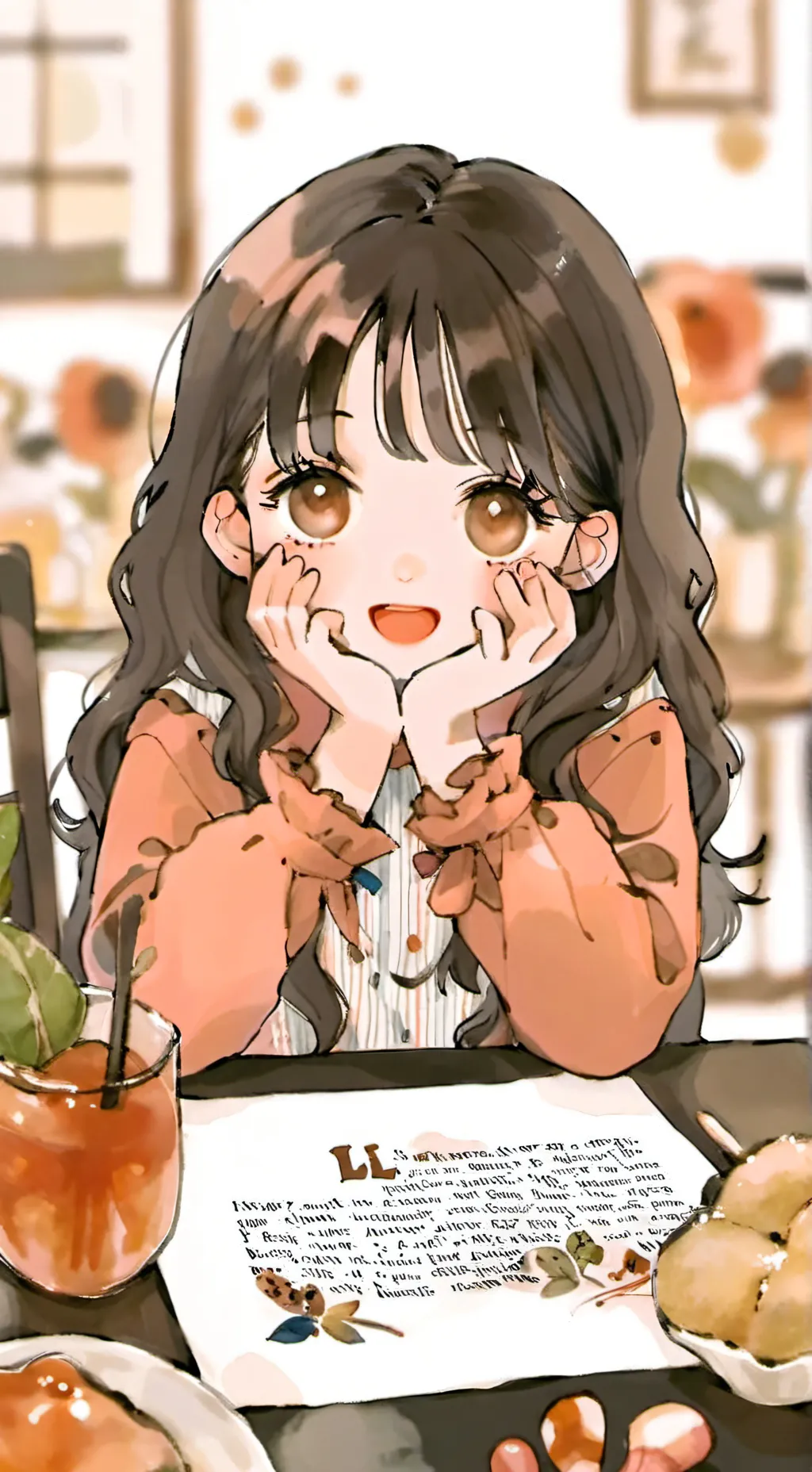 ai character: Lauren background