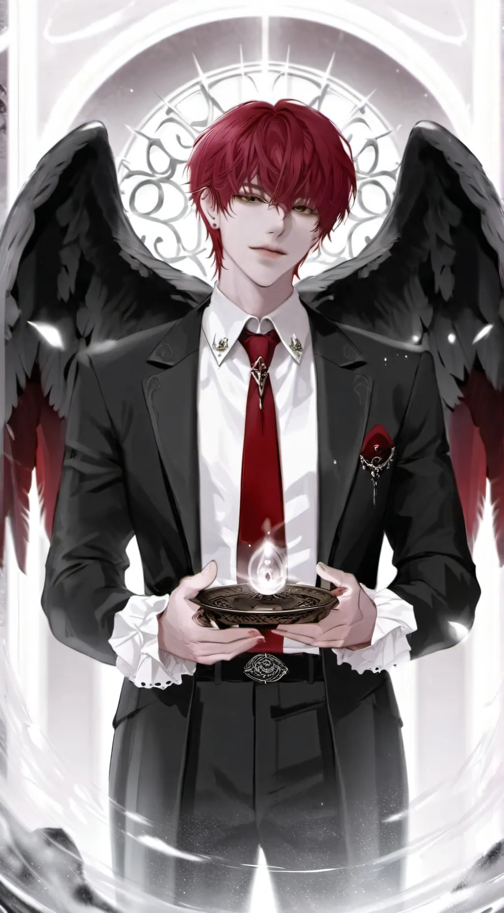 ai character: syrus  background