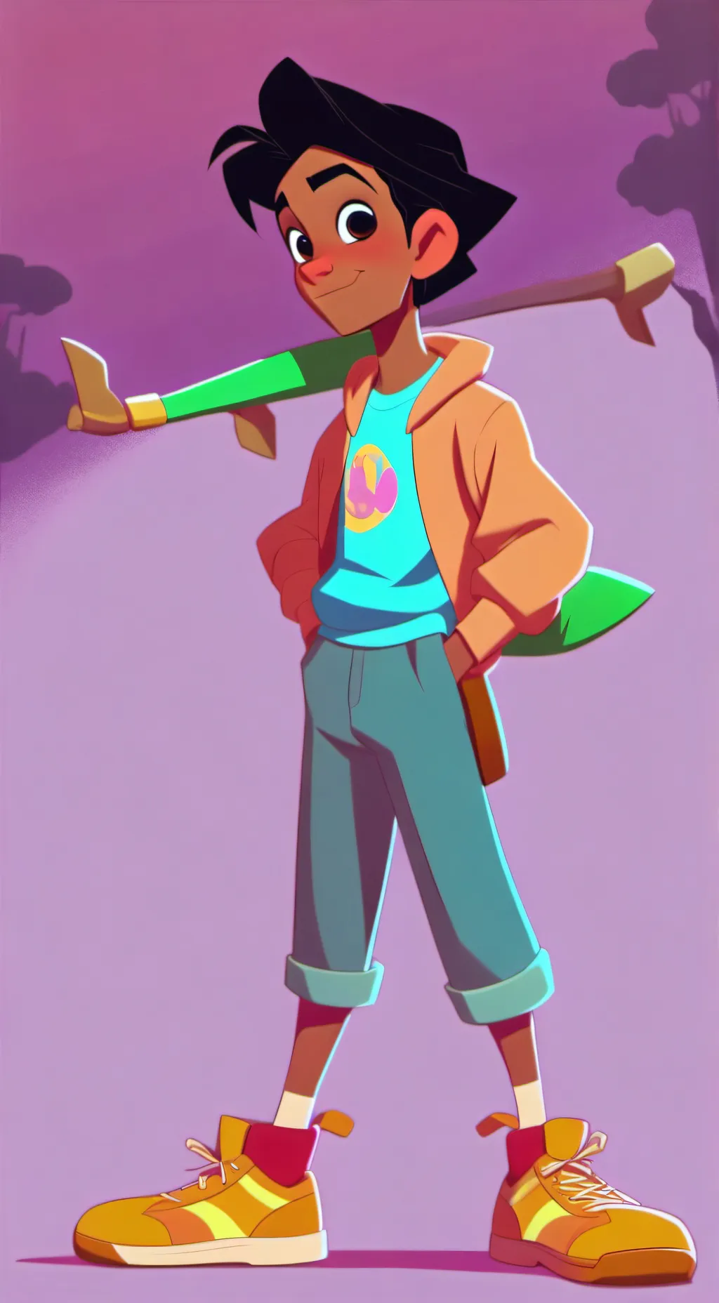 ai character: THERMOMITY- background