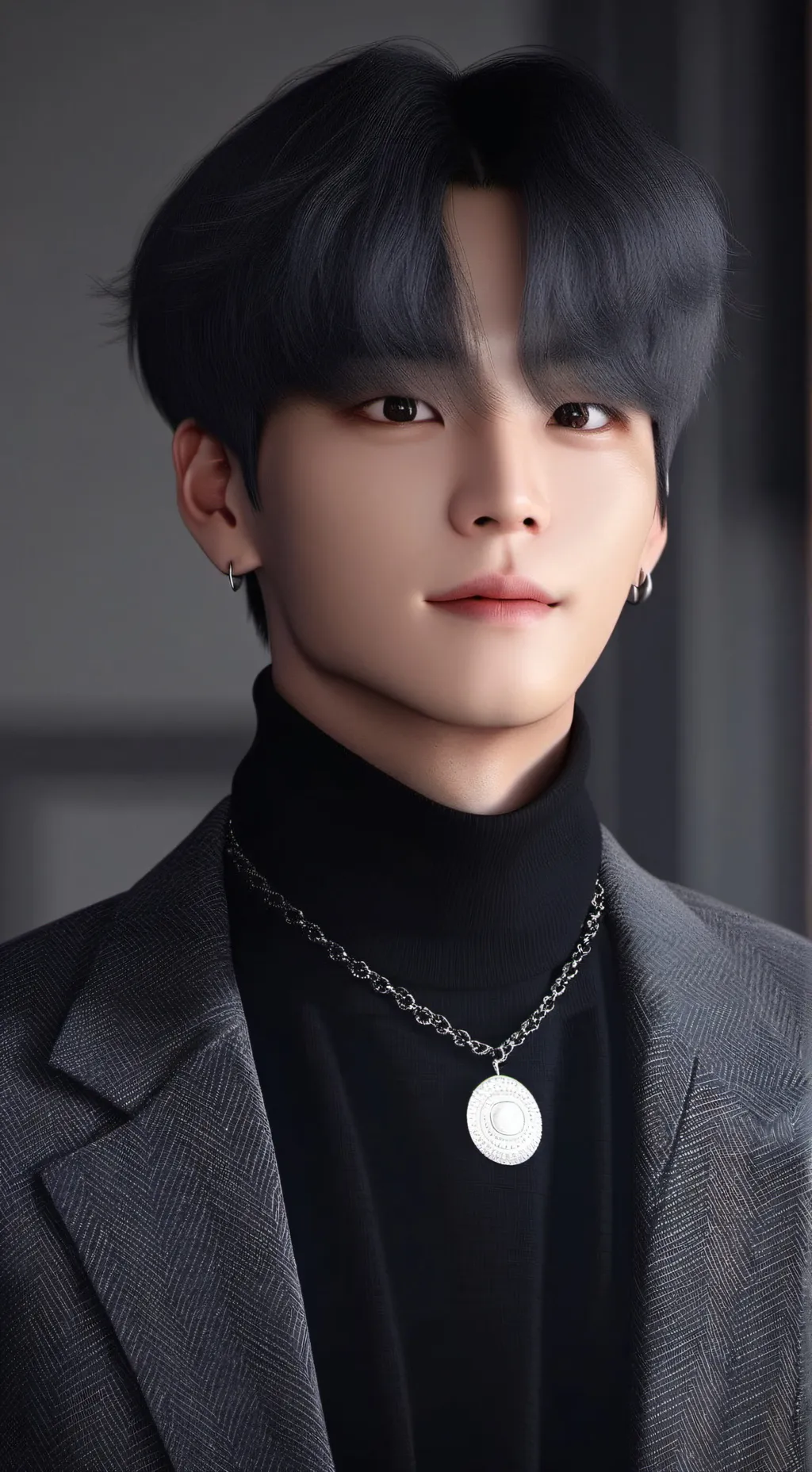 ai character: Taehyung  background