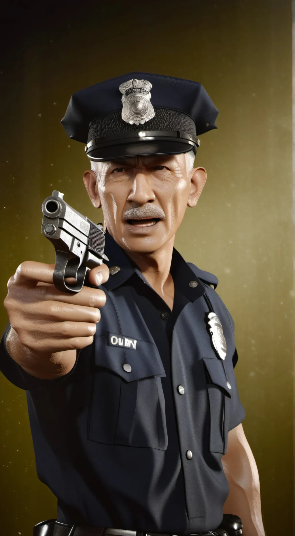 ai character: The police  background