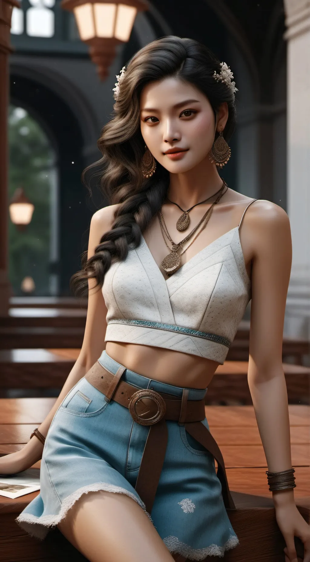 ai character: Stray kids  background