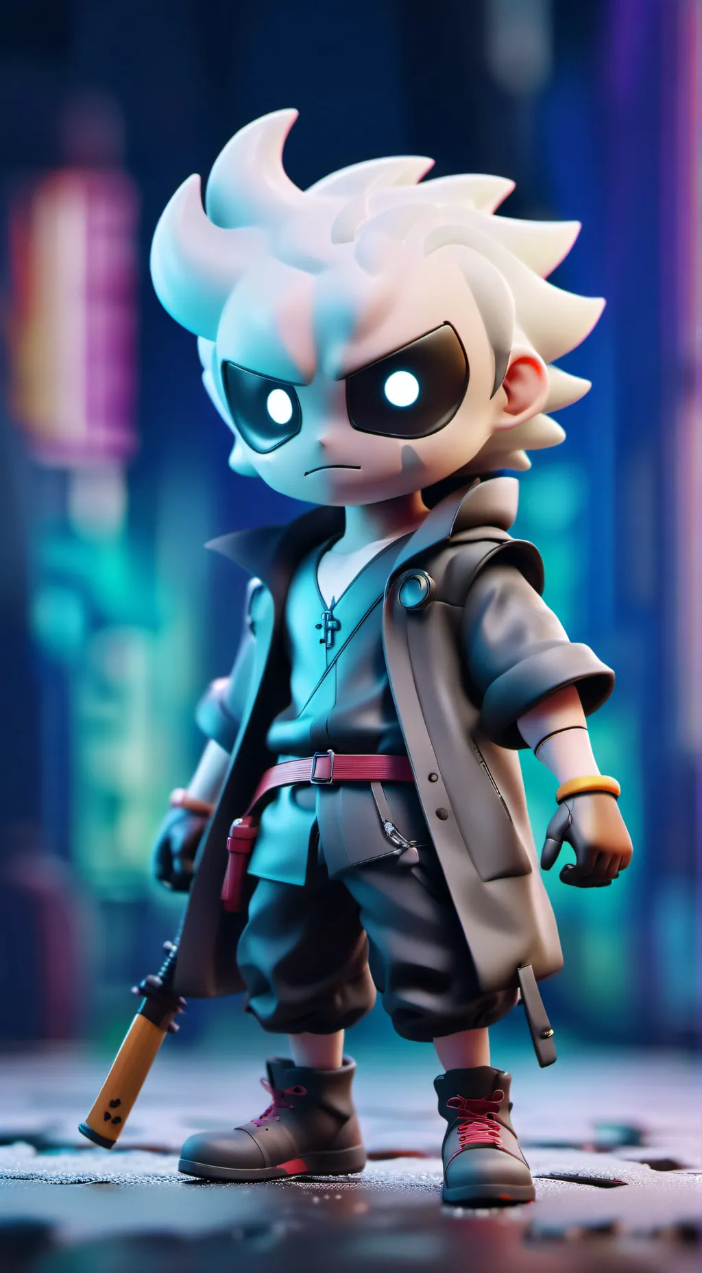 ai character: don't type u background