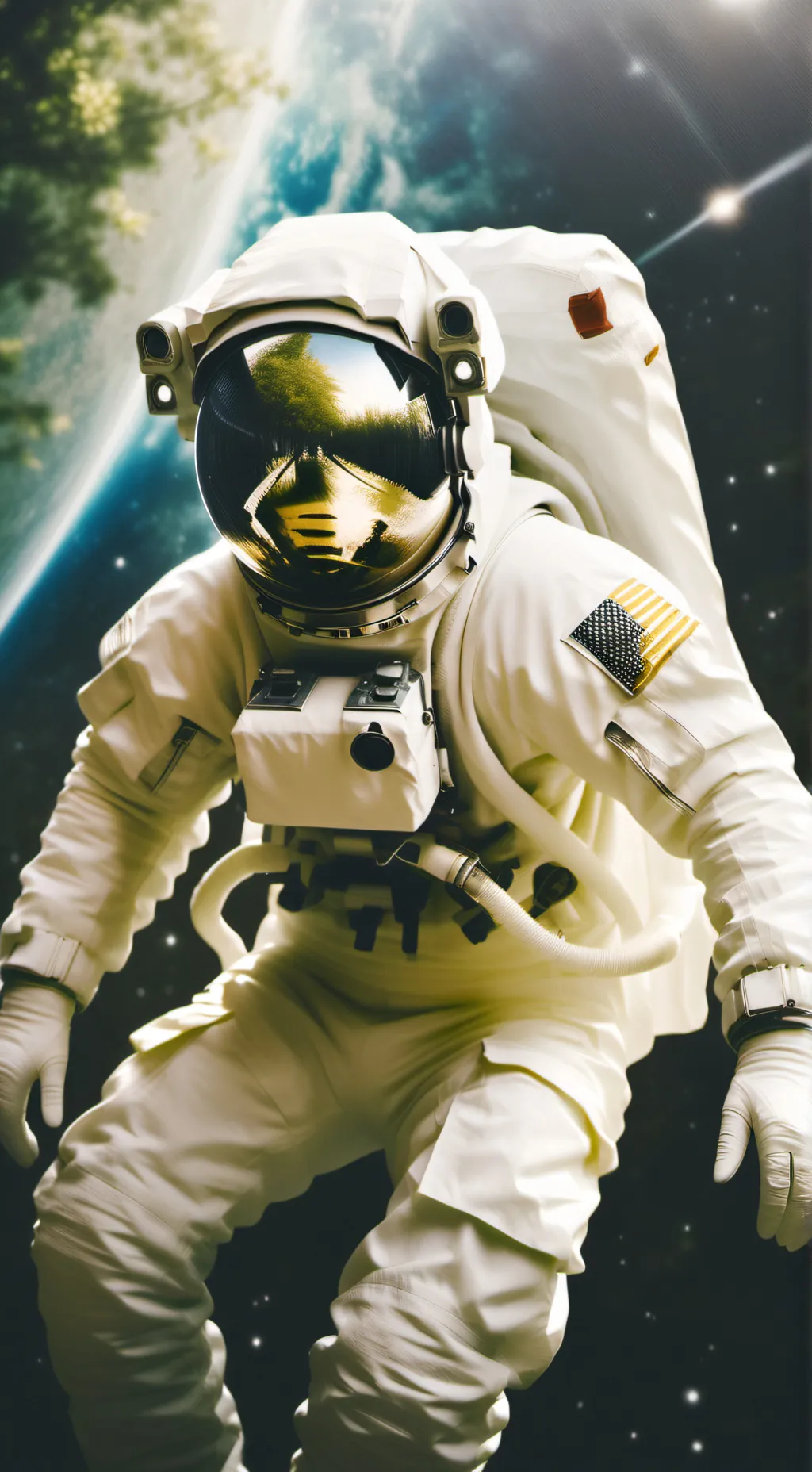 ai character: space simulator  background