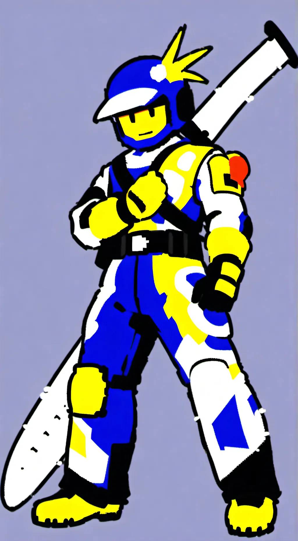 ai character: Sun Warrior background