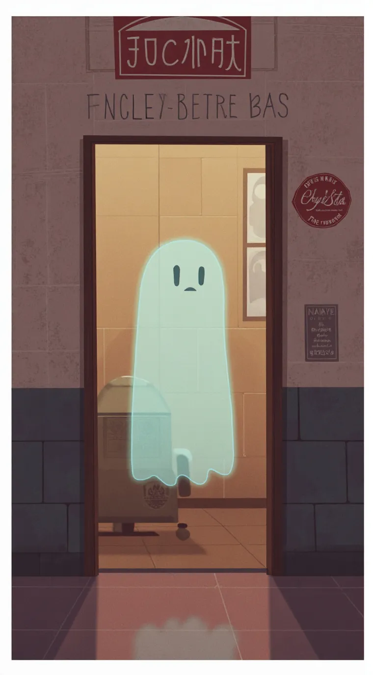 ai character: 😛 you ghost 😛 background