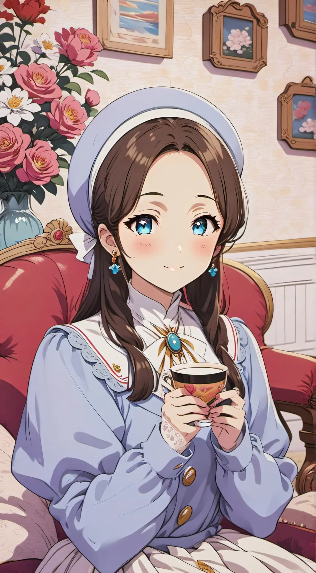 ai character: Lola  background