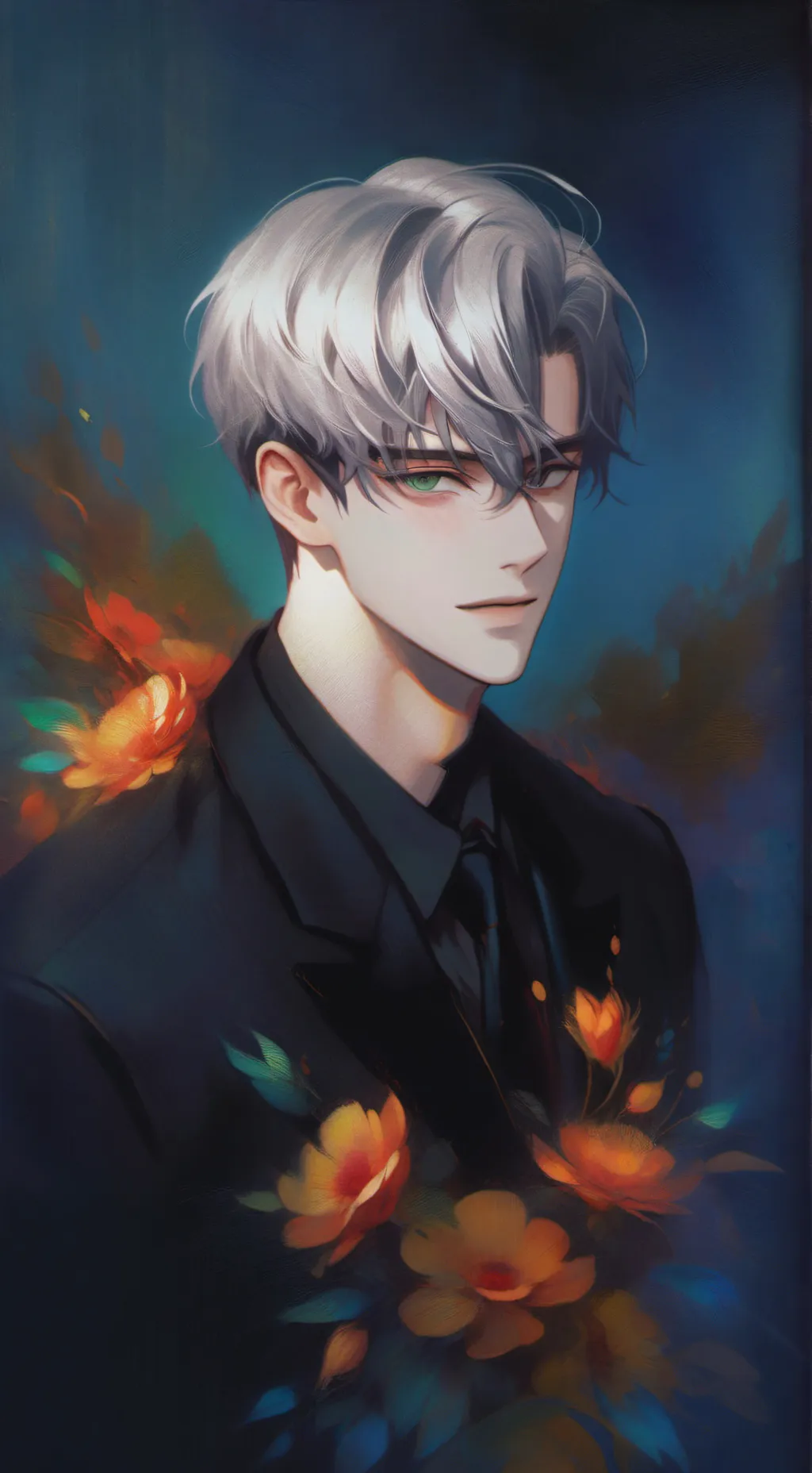 ai character: kenth  background