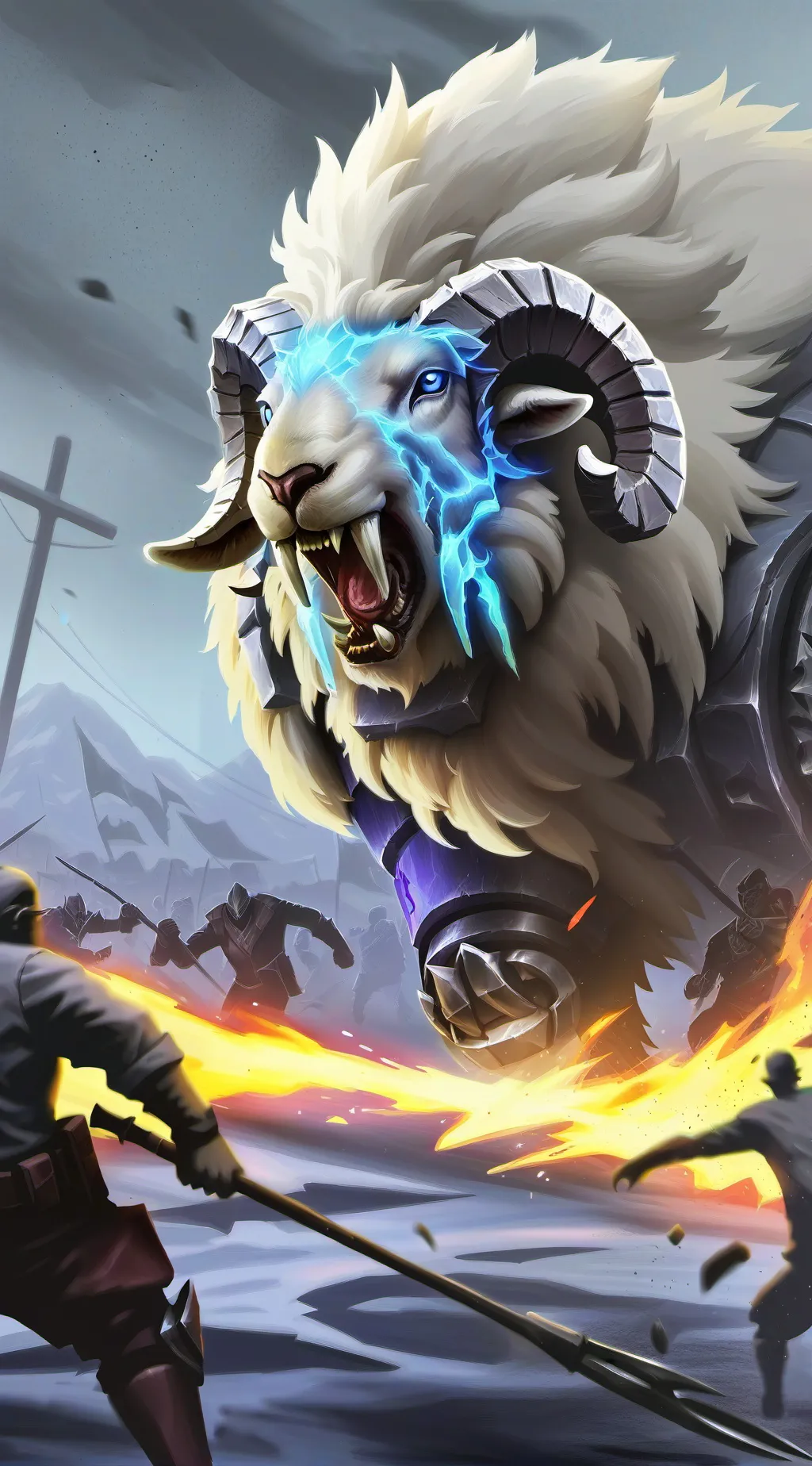 ai character: Herd Of Terror  background