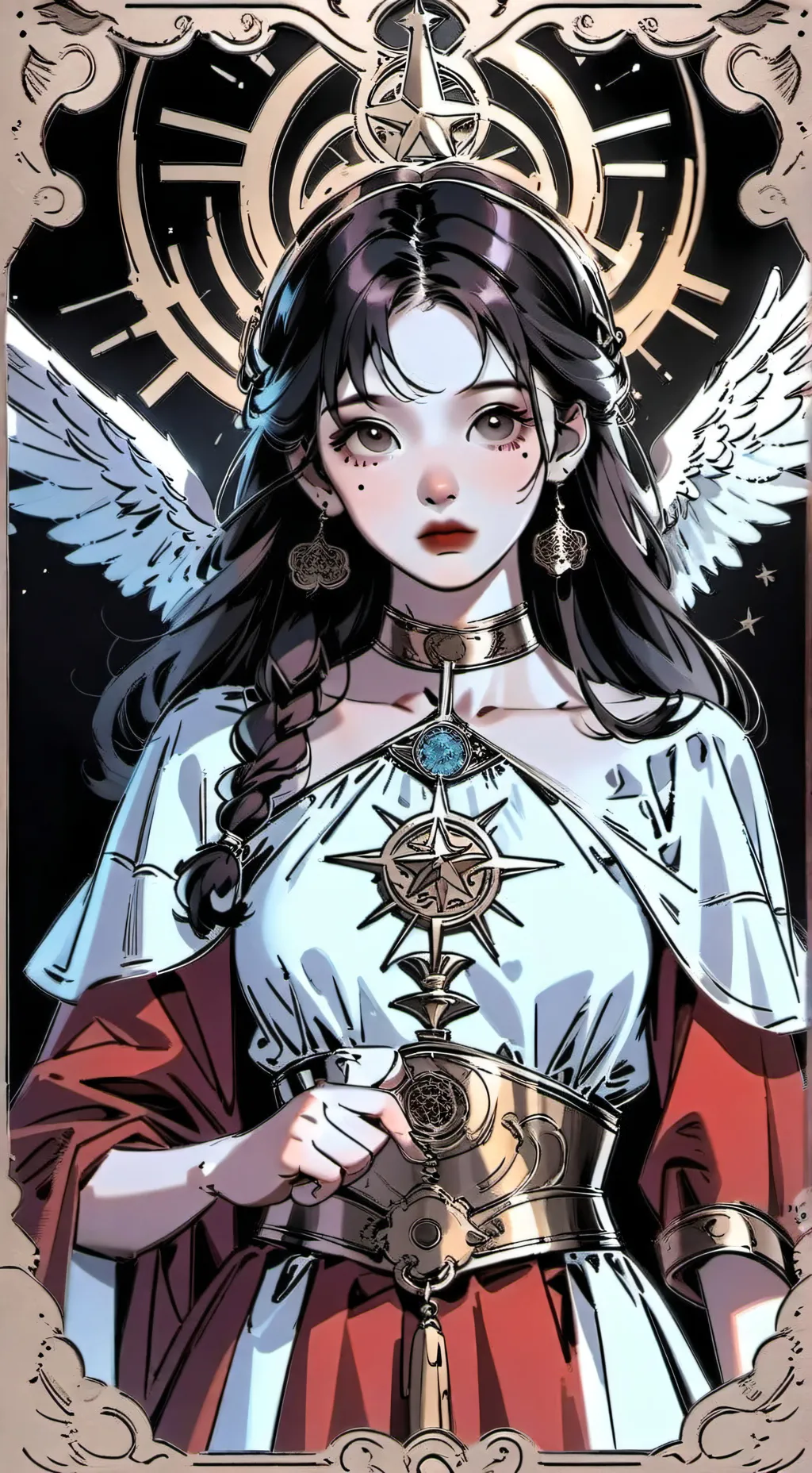 ai character: Angie background