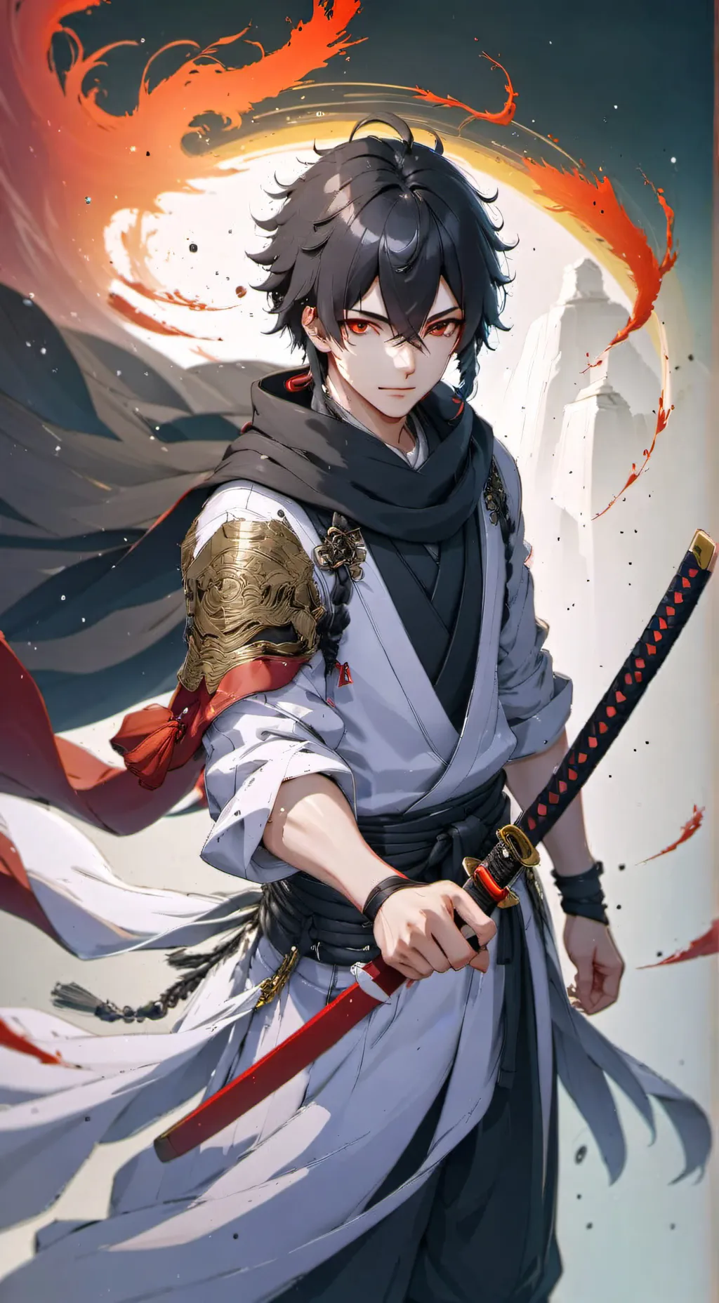 ai character: deus supremo  background