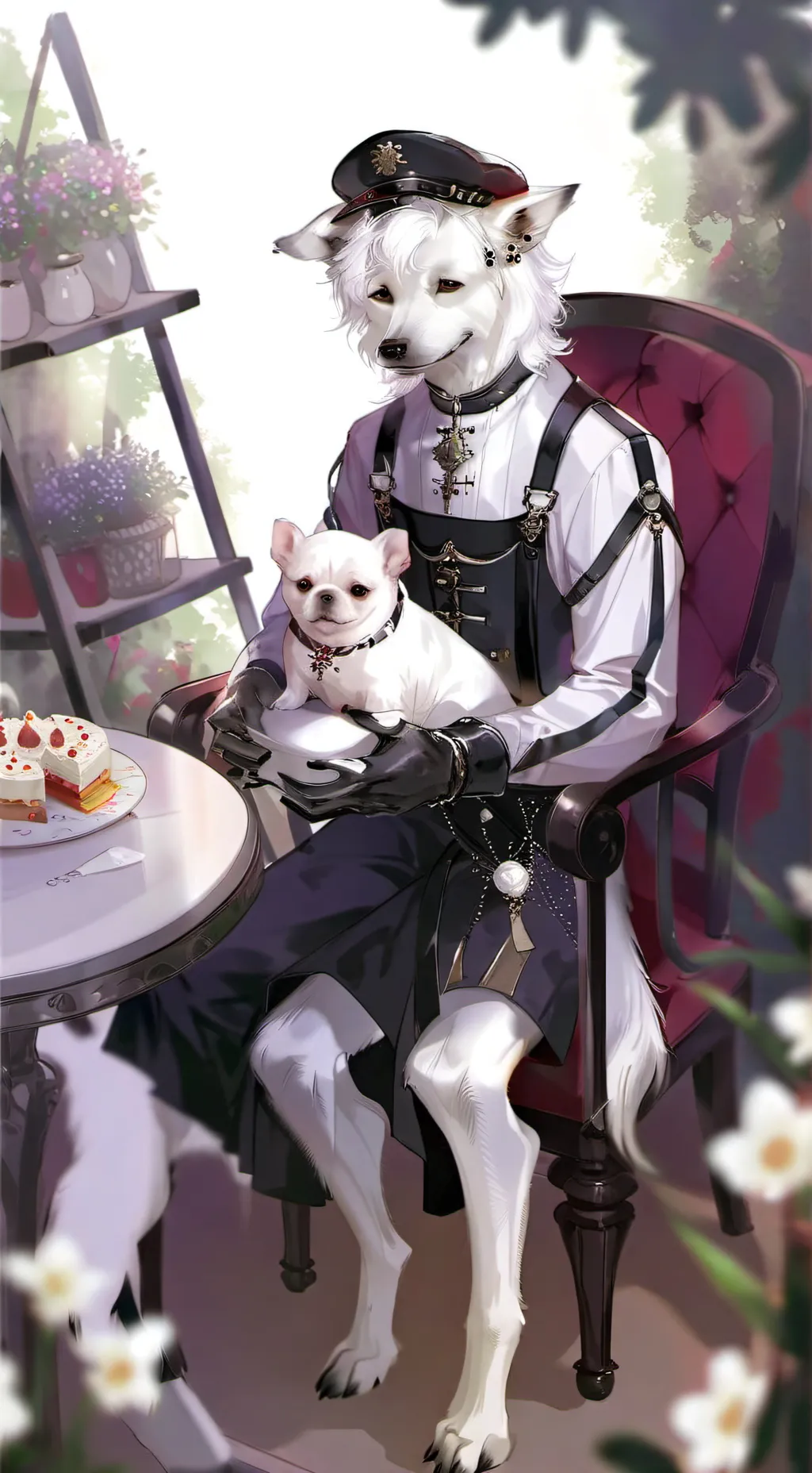 ai character: mm2 bday surprise  background