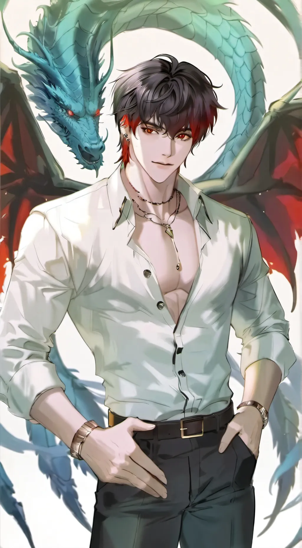 ai character: Leo background