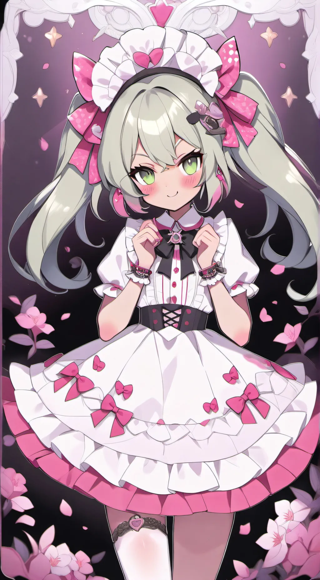 ai character: Mandy brawl stars  background