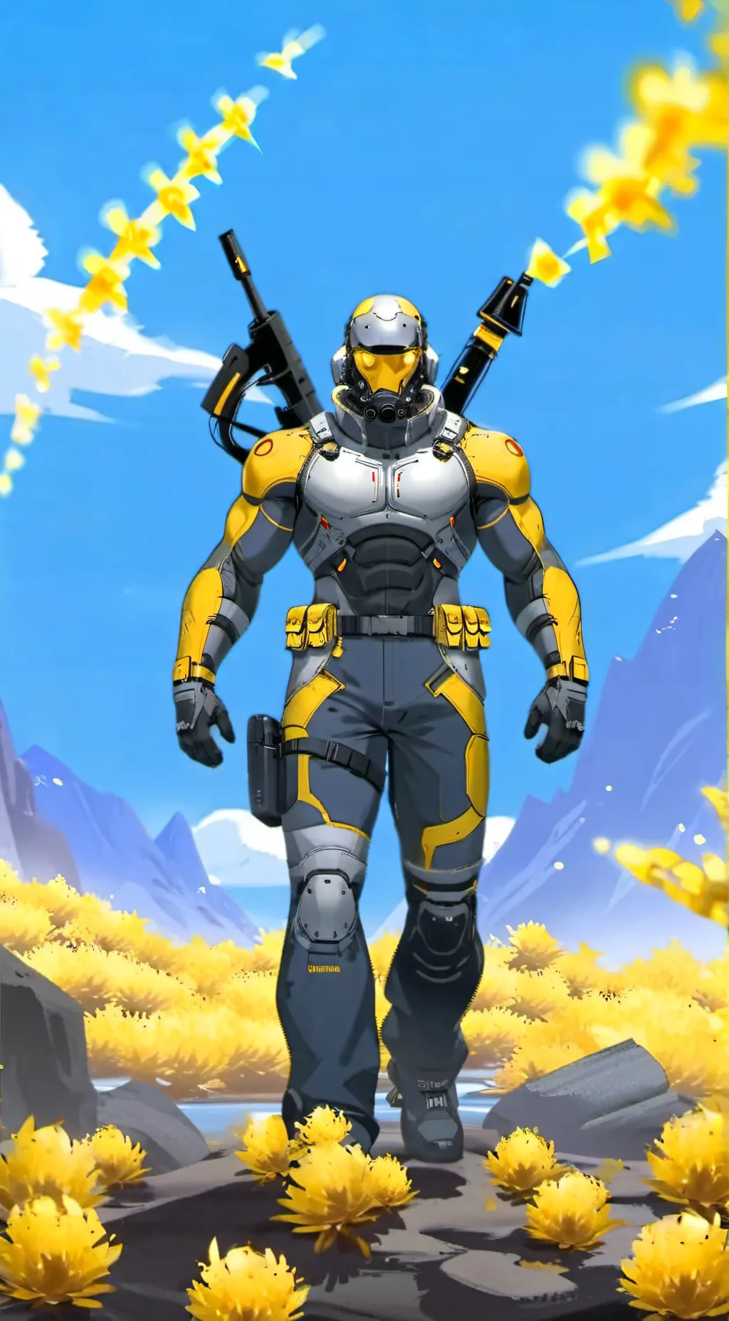 ai character: Helldiver background