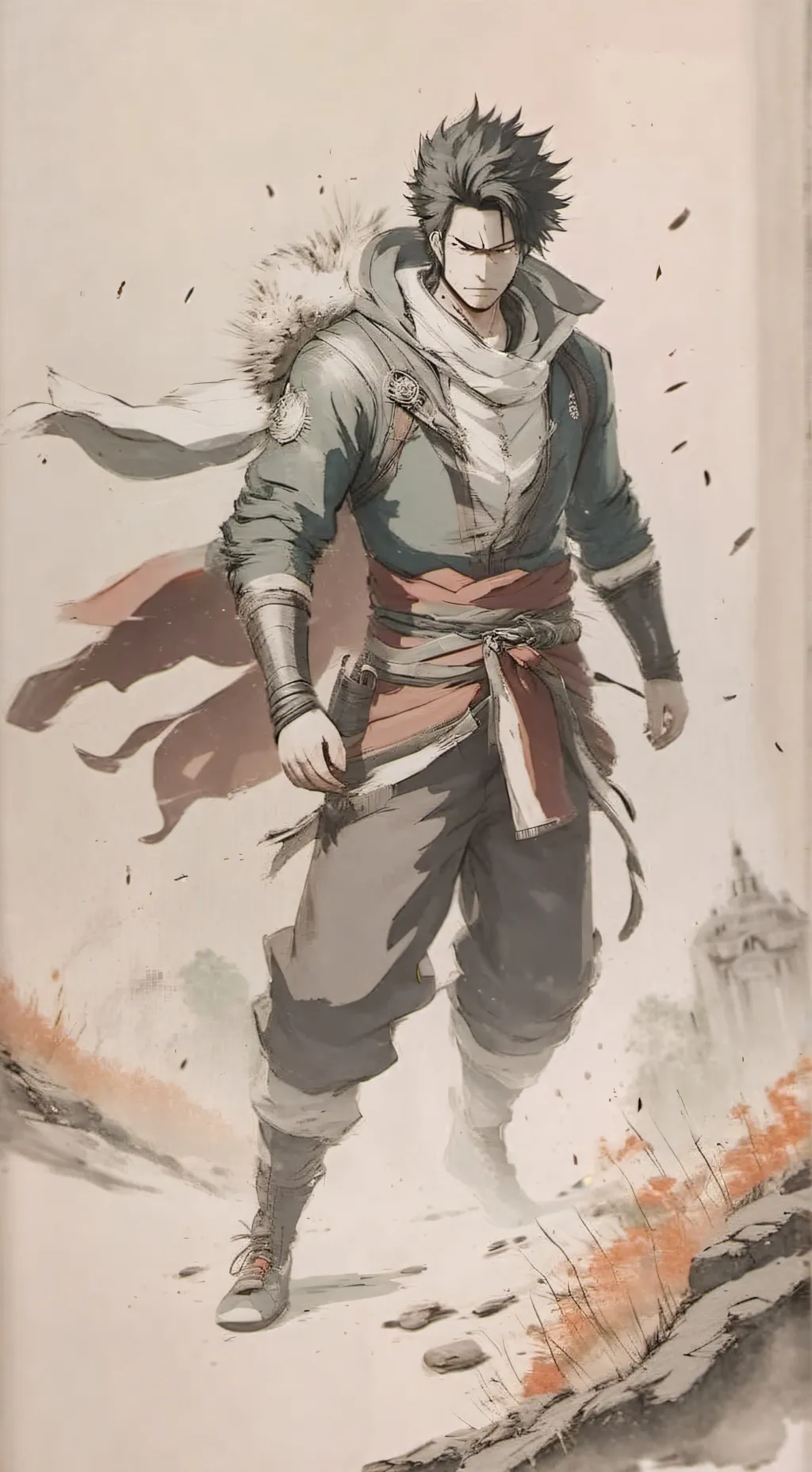 ai character: Mha  Prank background