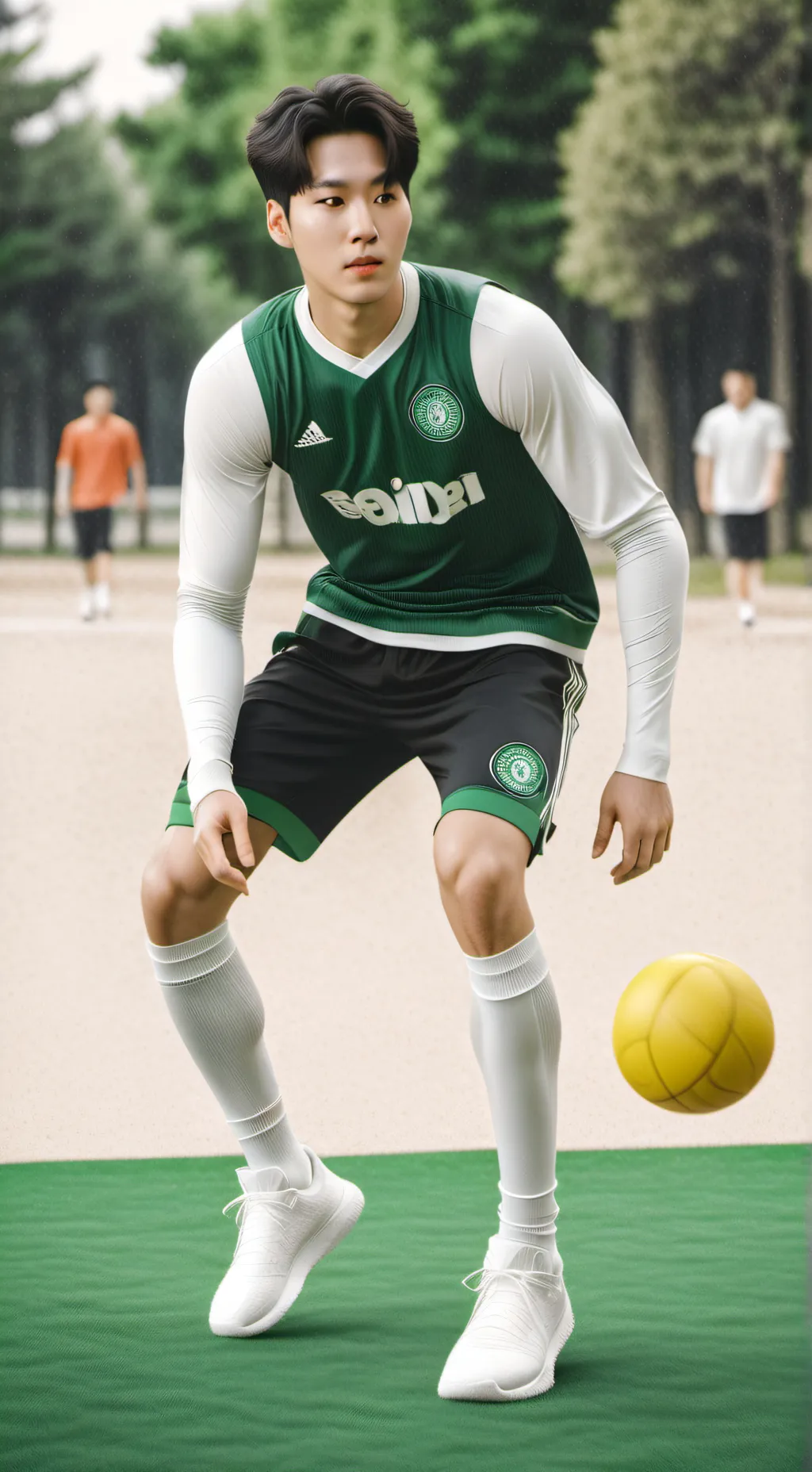 ai character: Sky background