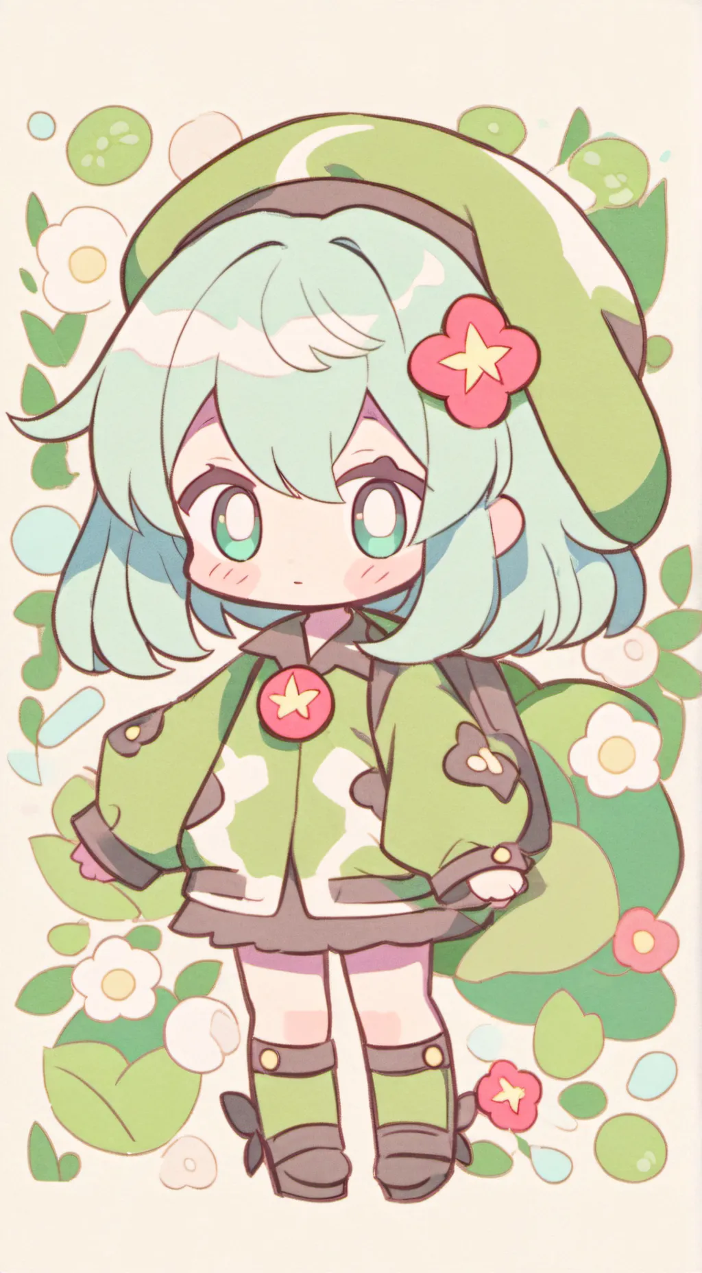 ai character: mollybombs kid background