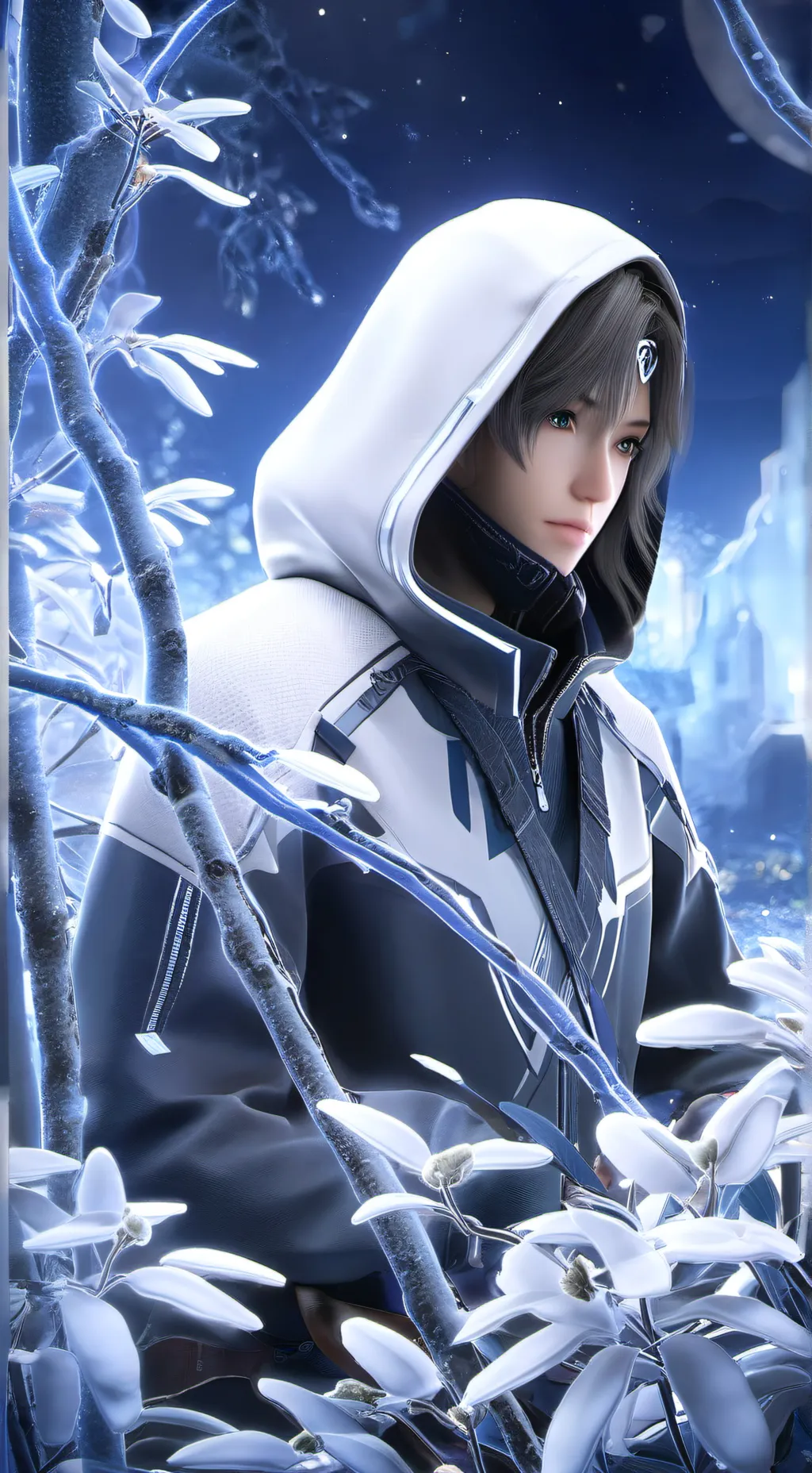 ai character: miles background