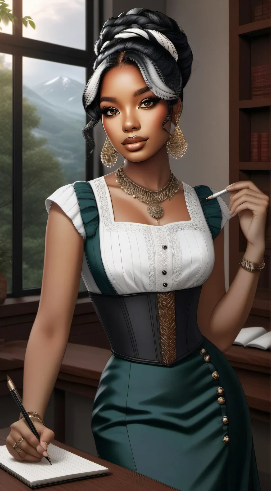 ai character: Marry  background