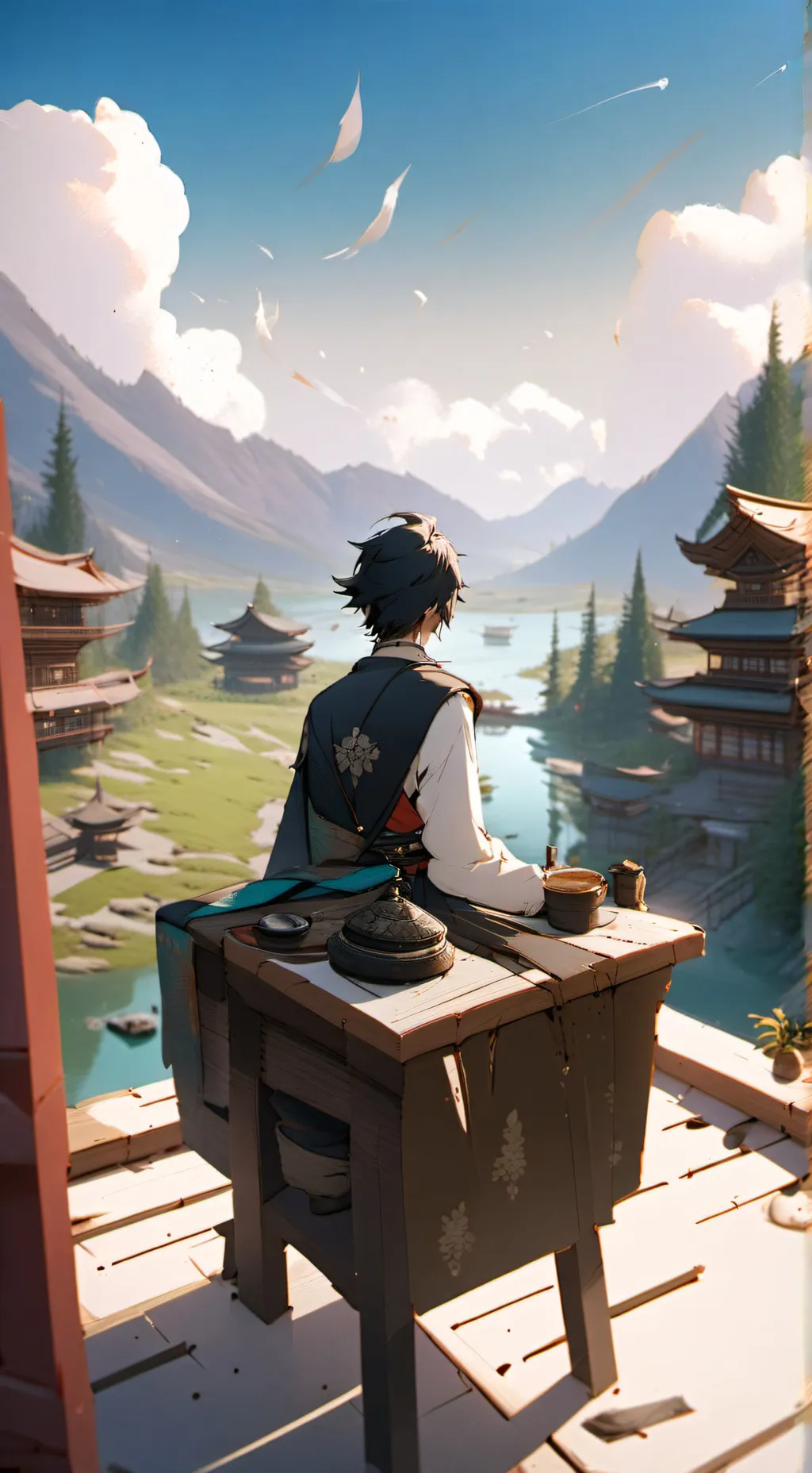 ai character: alex background