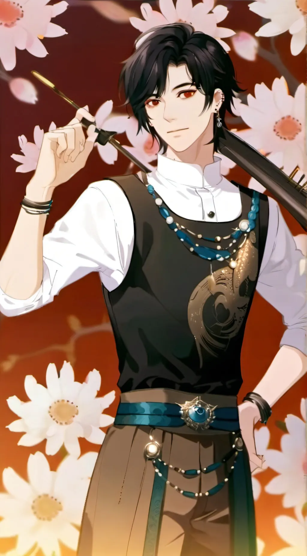 ai character: Женя background