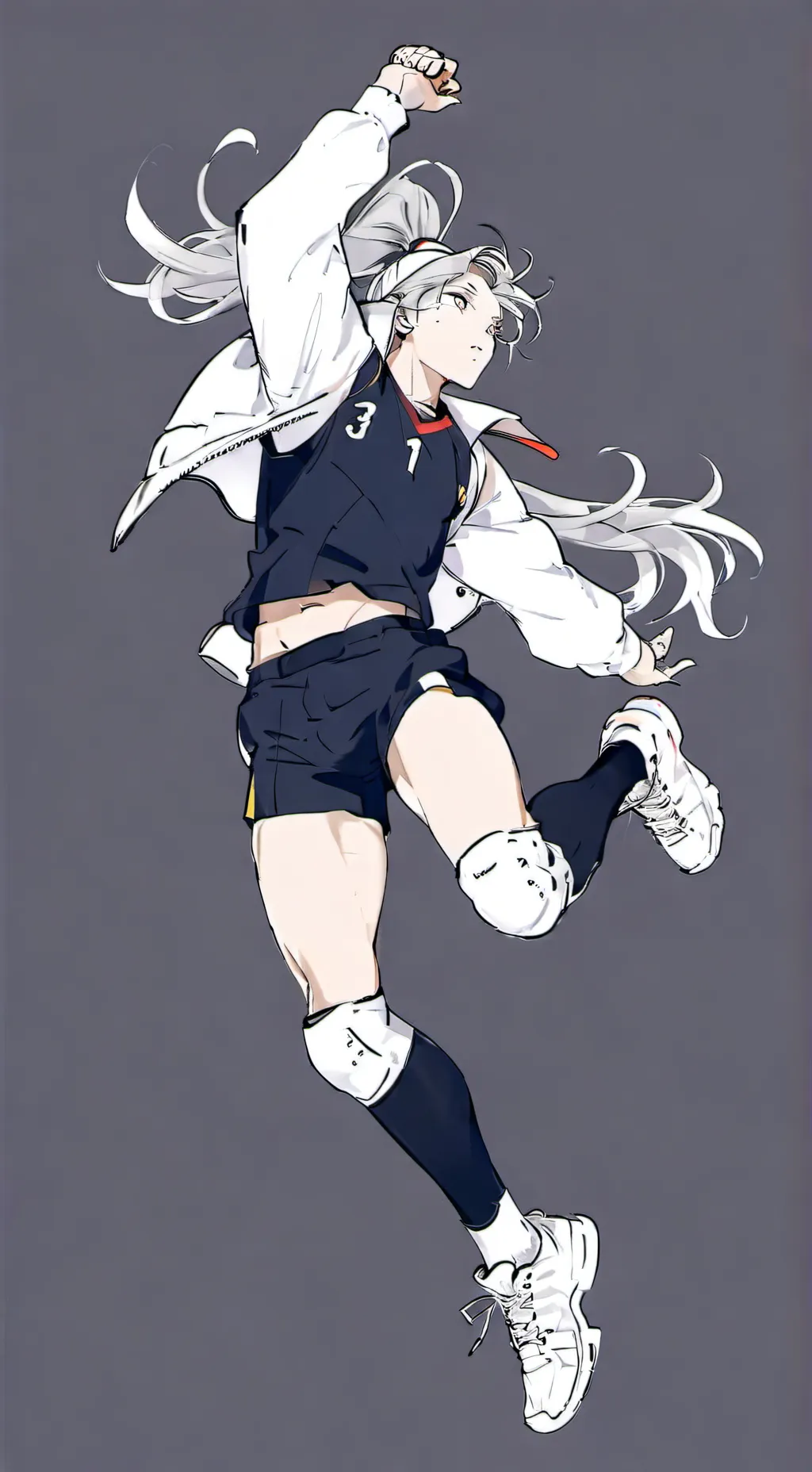 ai character: Haikyu  background