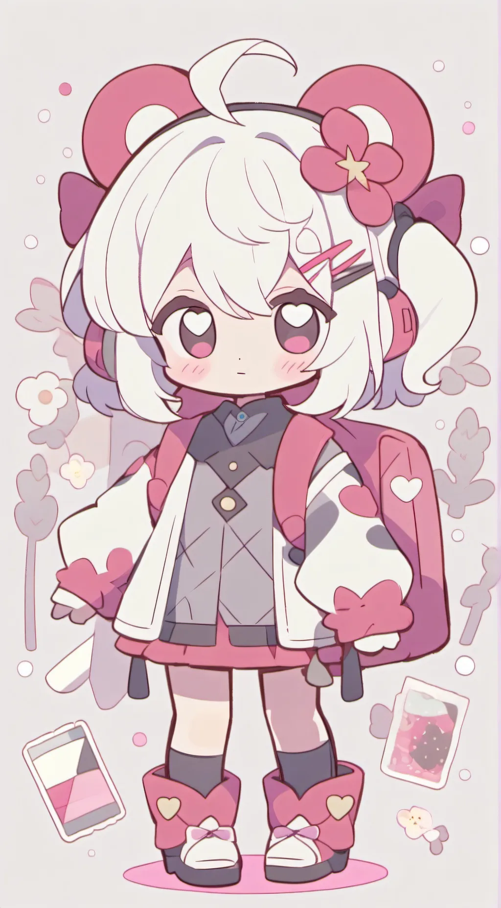 ai character: raddy y simon background