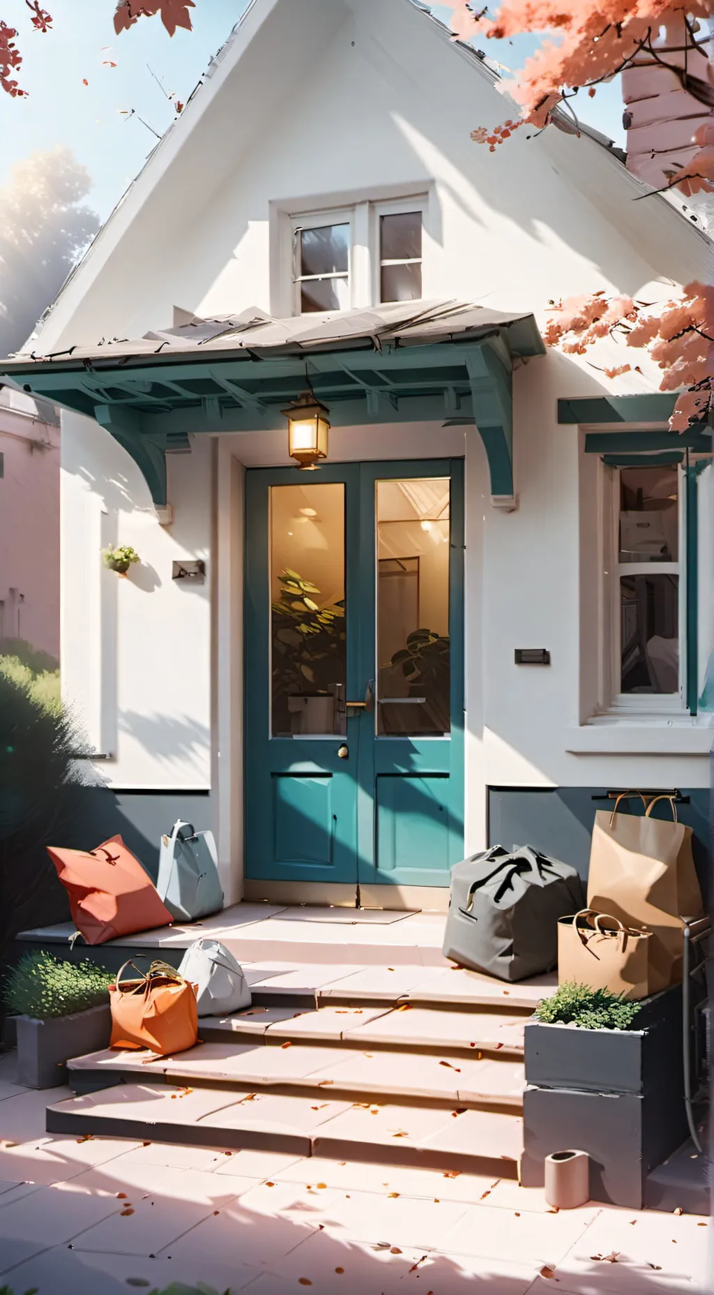 ai character: Roomates series  background