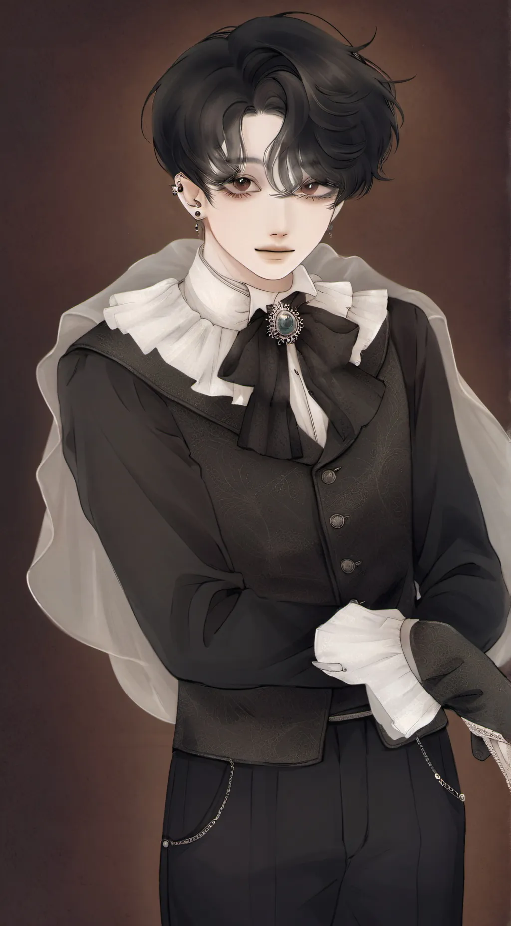 ai character: Milo  background