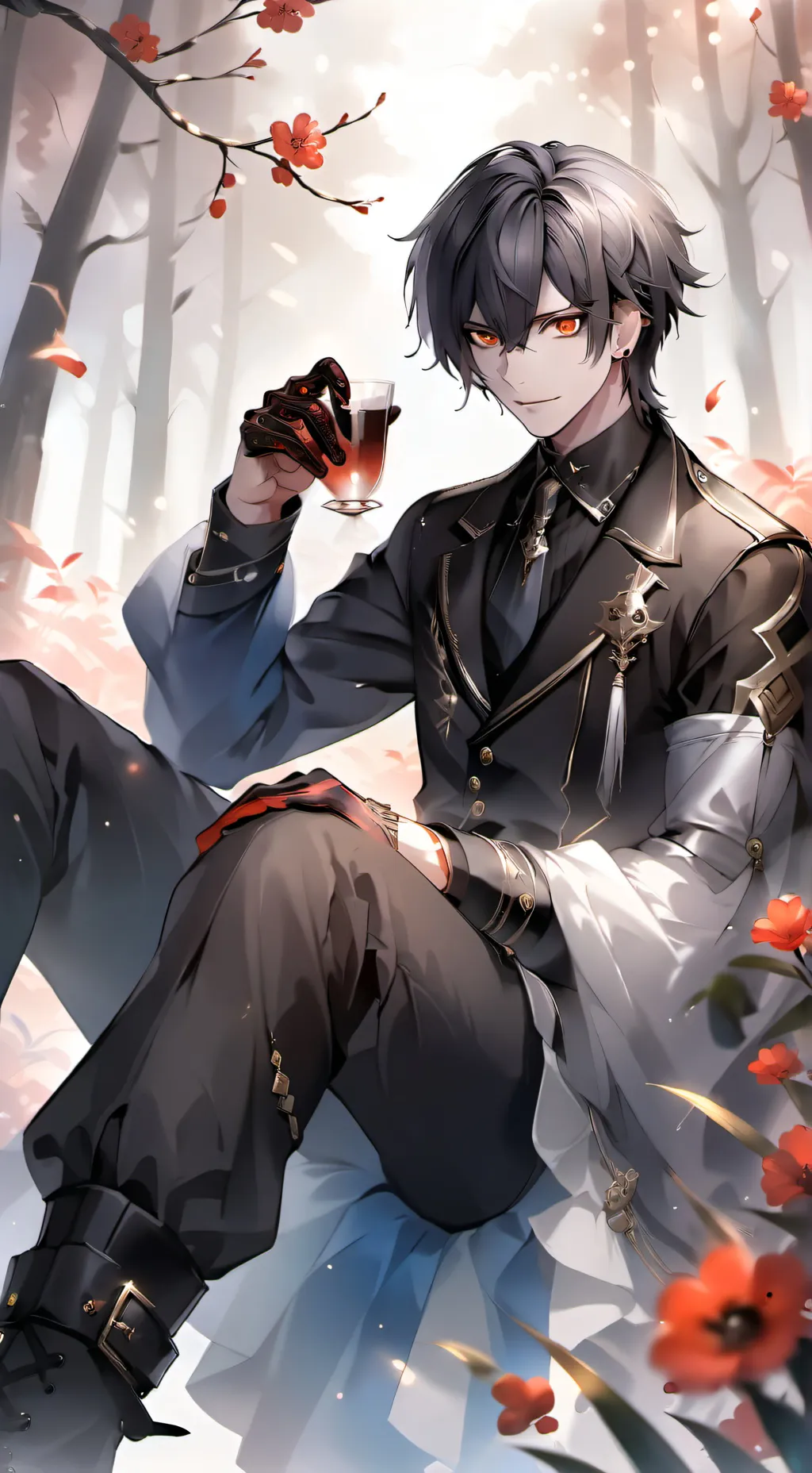 ai character: derrec background