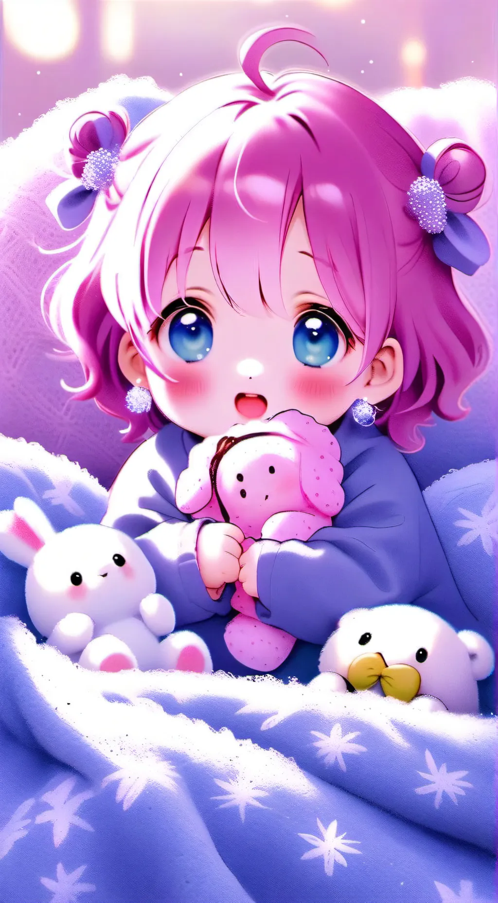 ai character: Evie  background