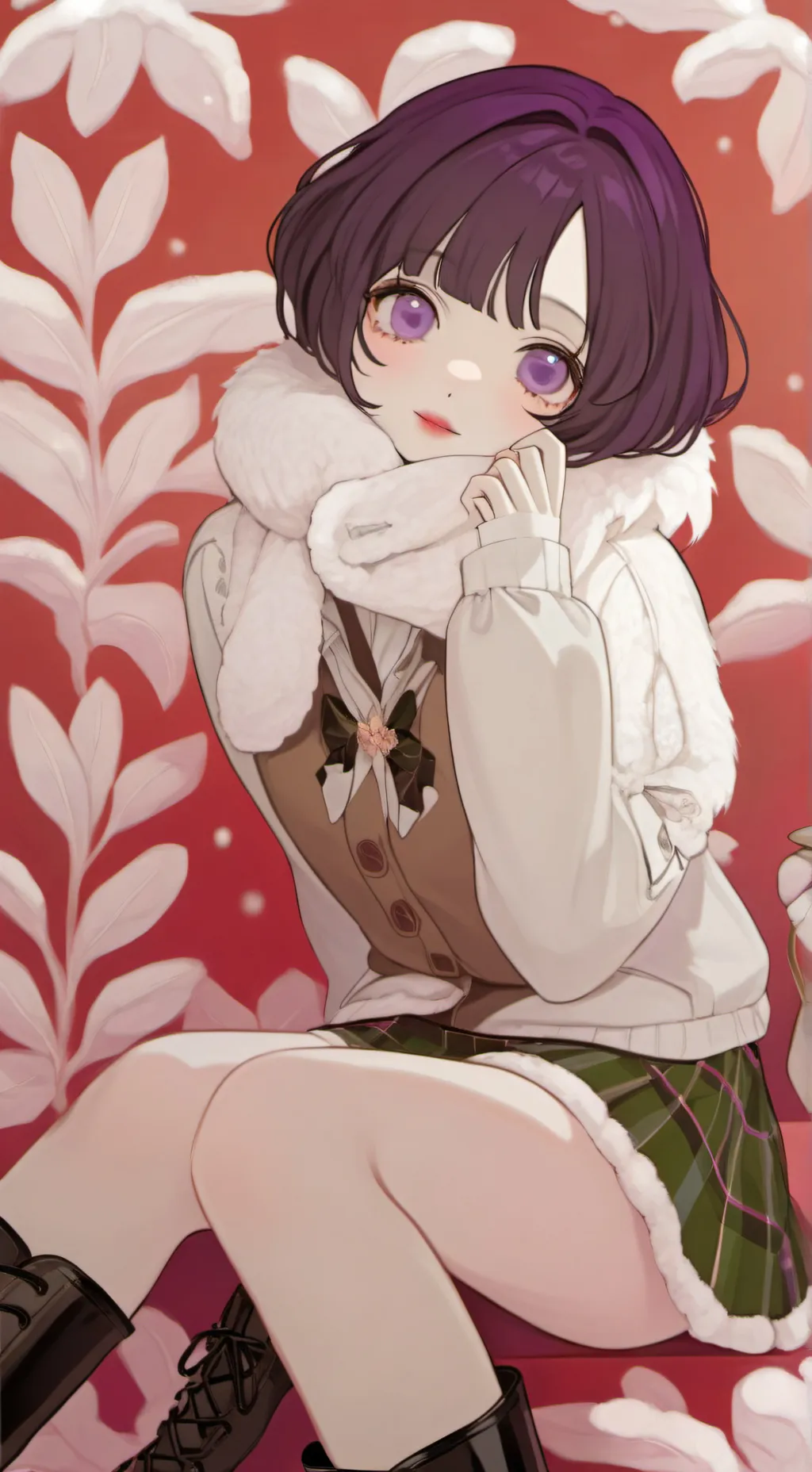 ai character: Shinobu Kocho background