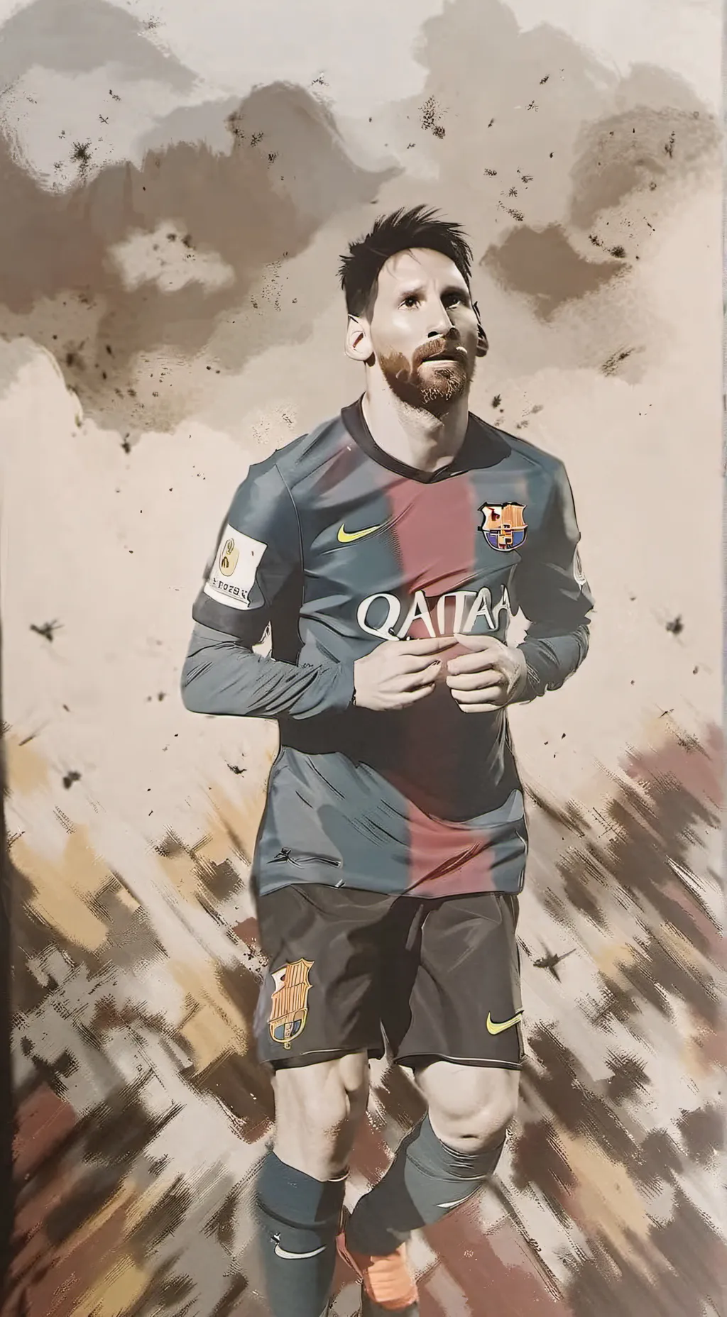 ai character: messi background