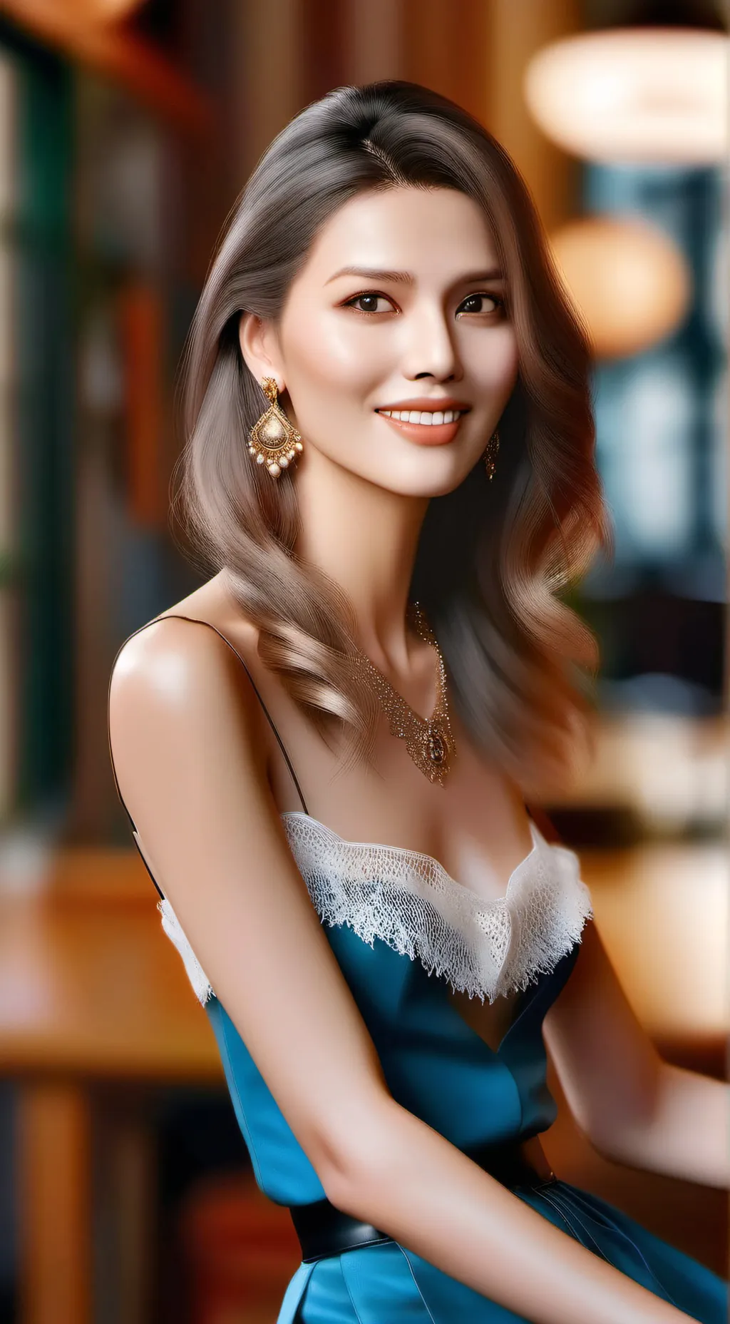 ai character: Olivia background