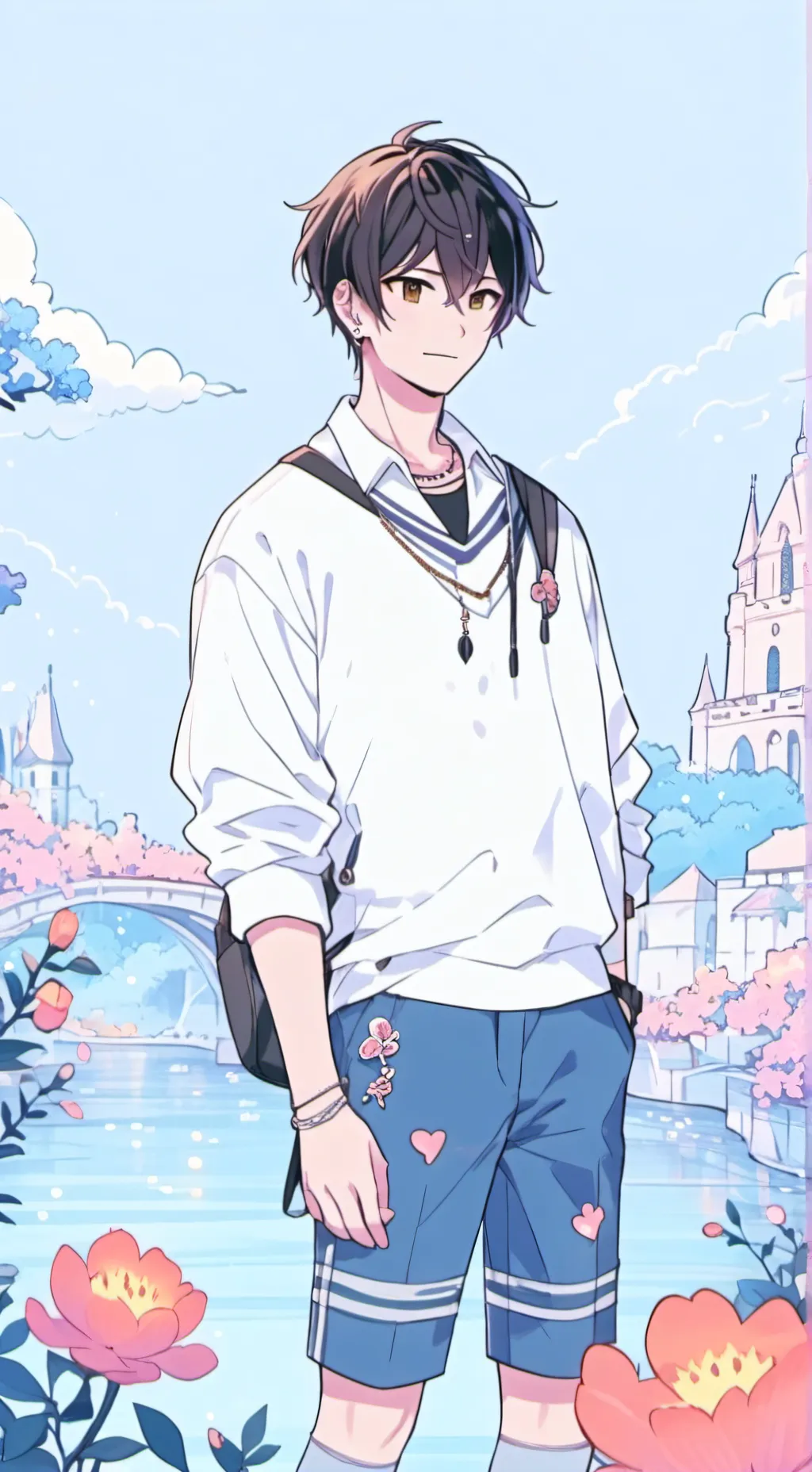 ai character: Hae woo background