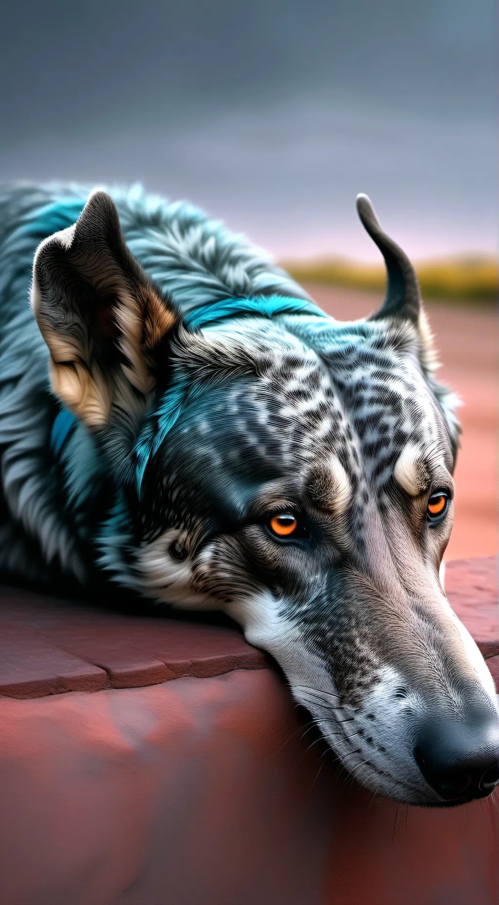 ai character: light  background