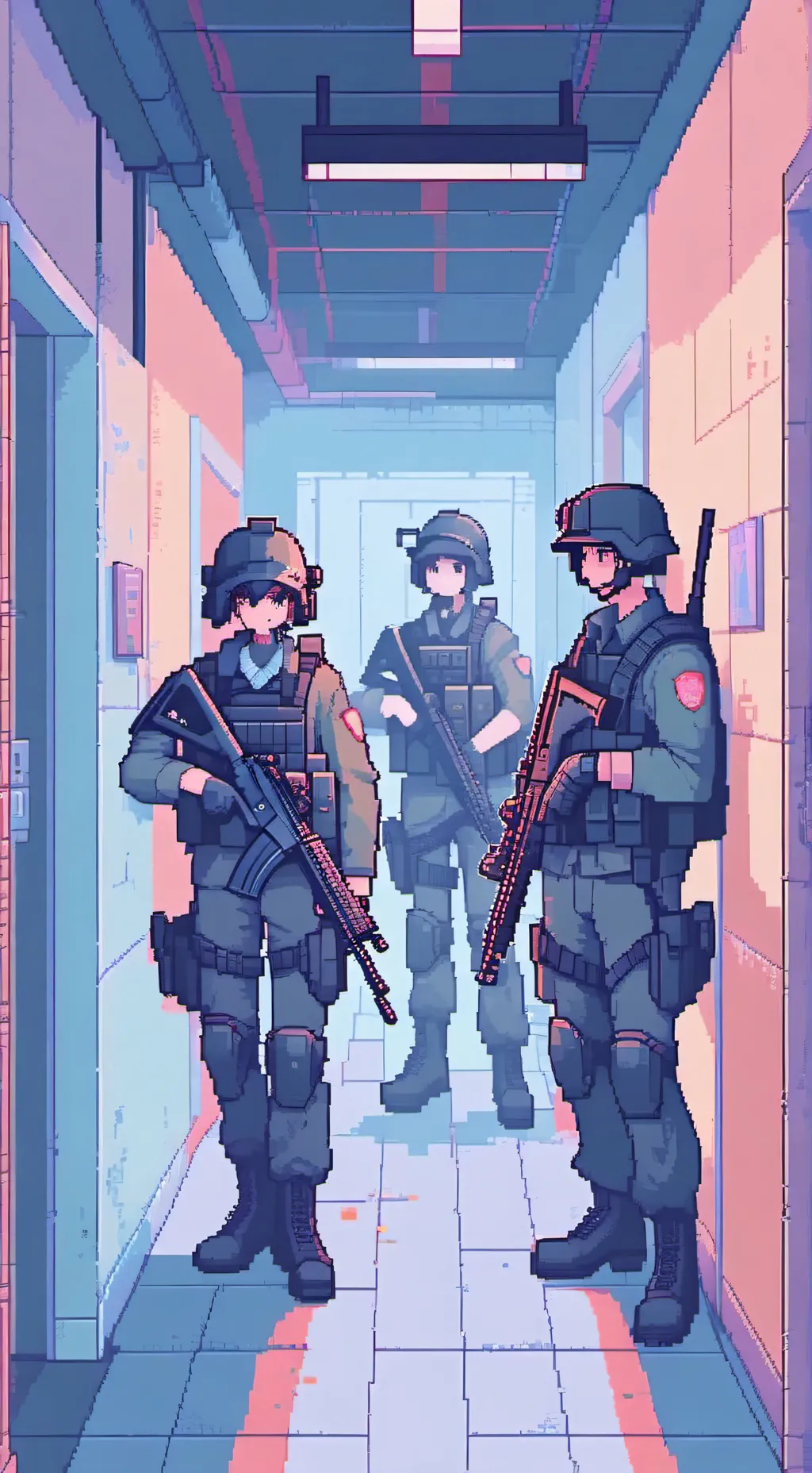 ai character: MODERN WAR RP background