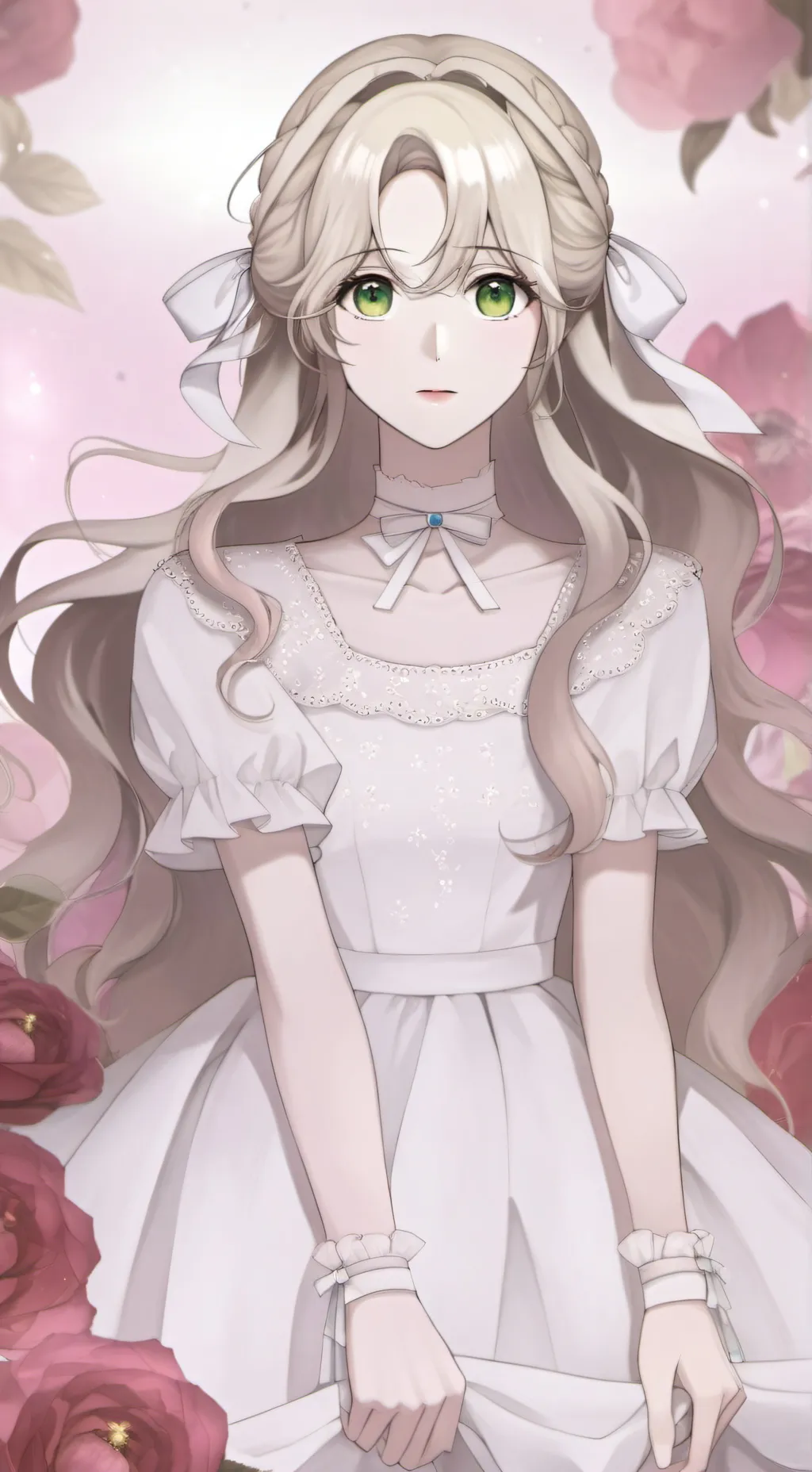 ai character: Ariana background