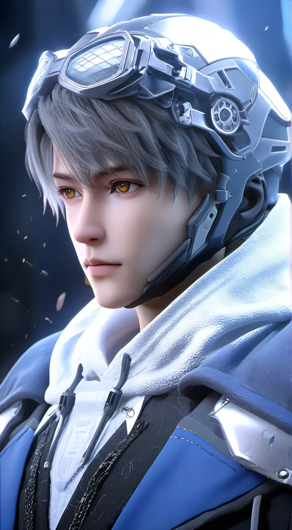 ai character: sombody  background